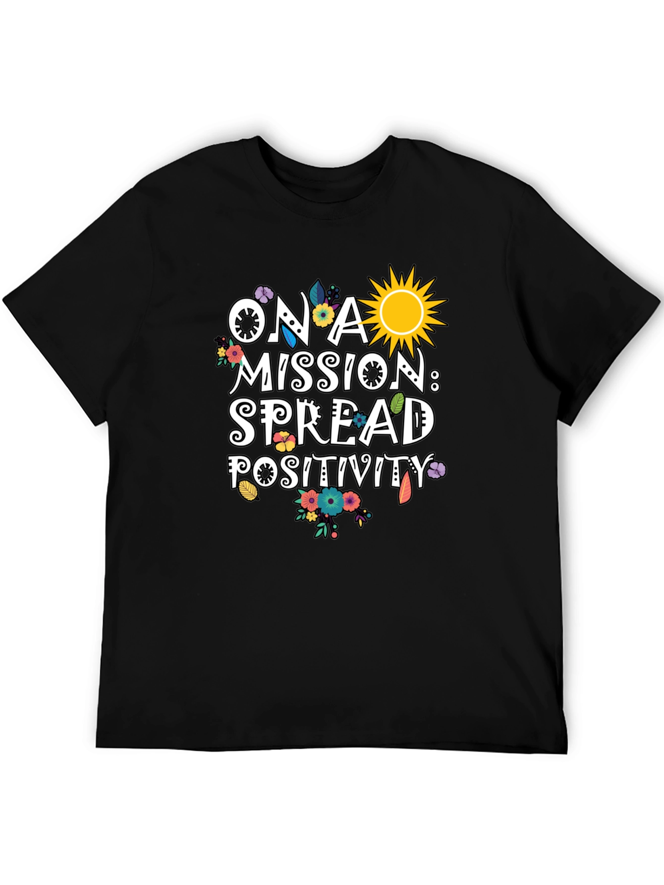 Spread Positivity Graphic T-Shirt