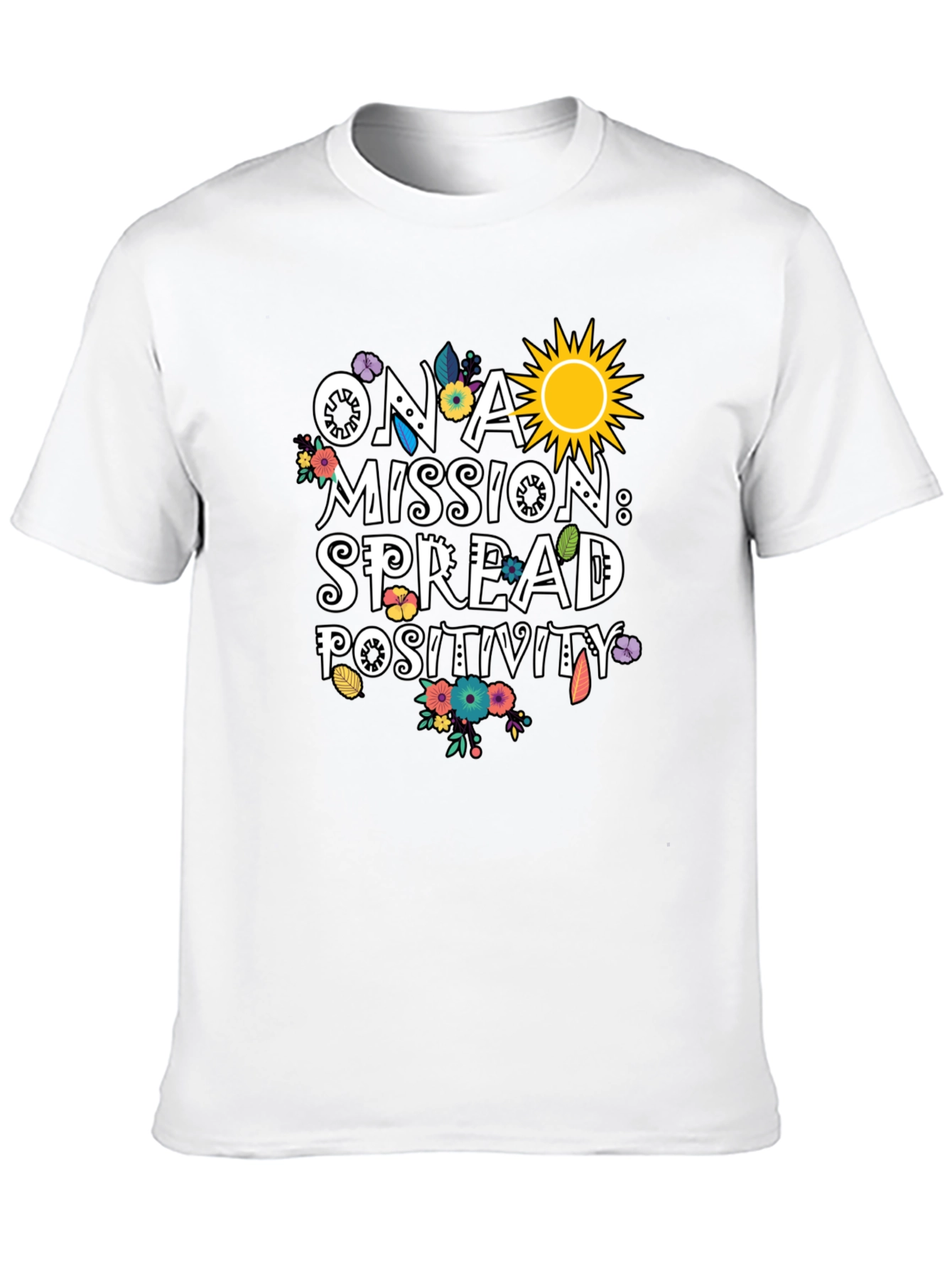 Spread Positivity Graphic T-Shirt