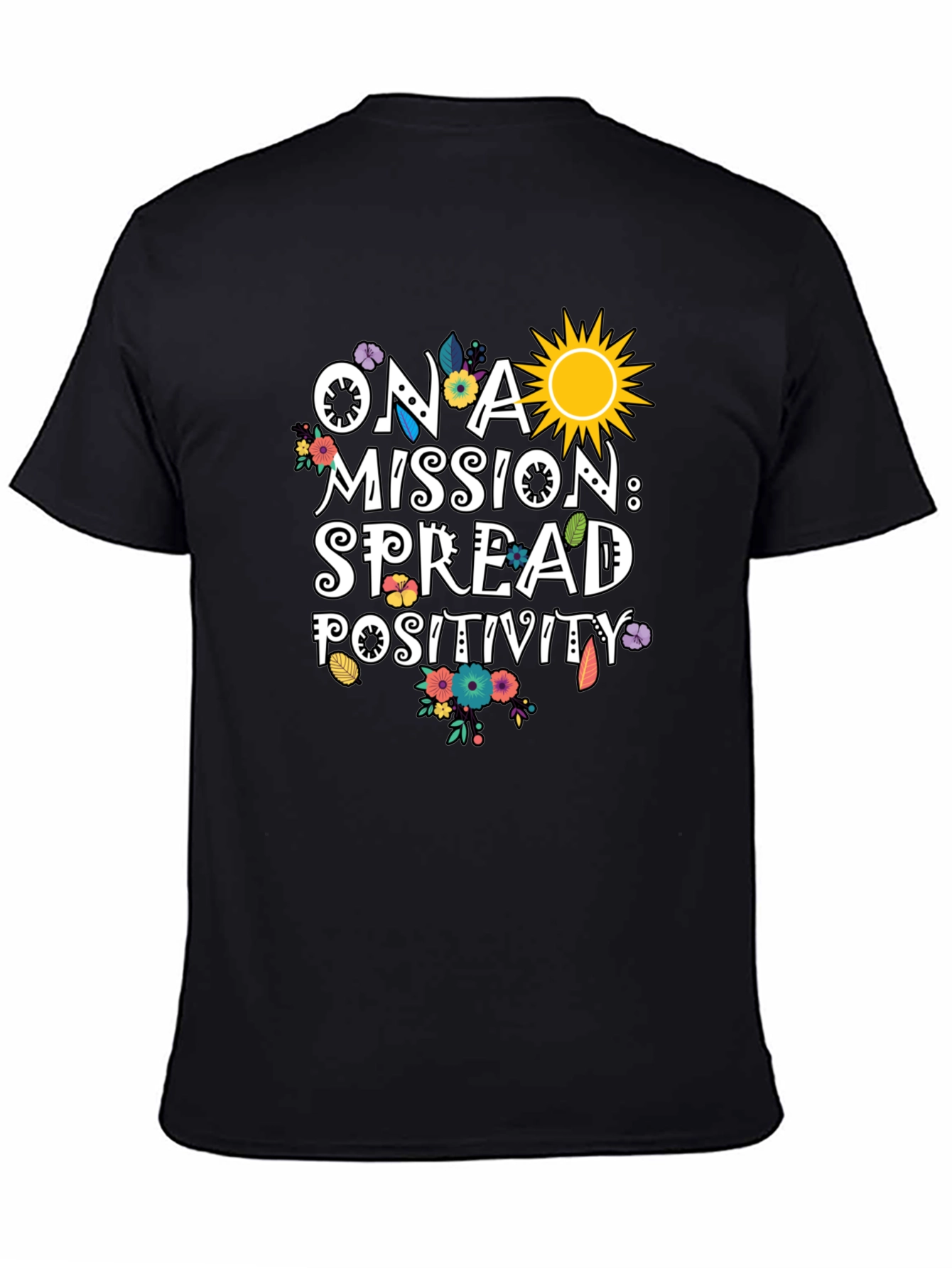 Spread Positivity Graphic T-Shirt