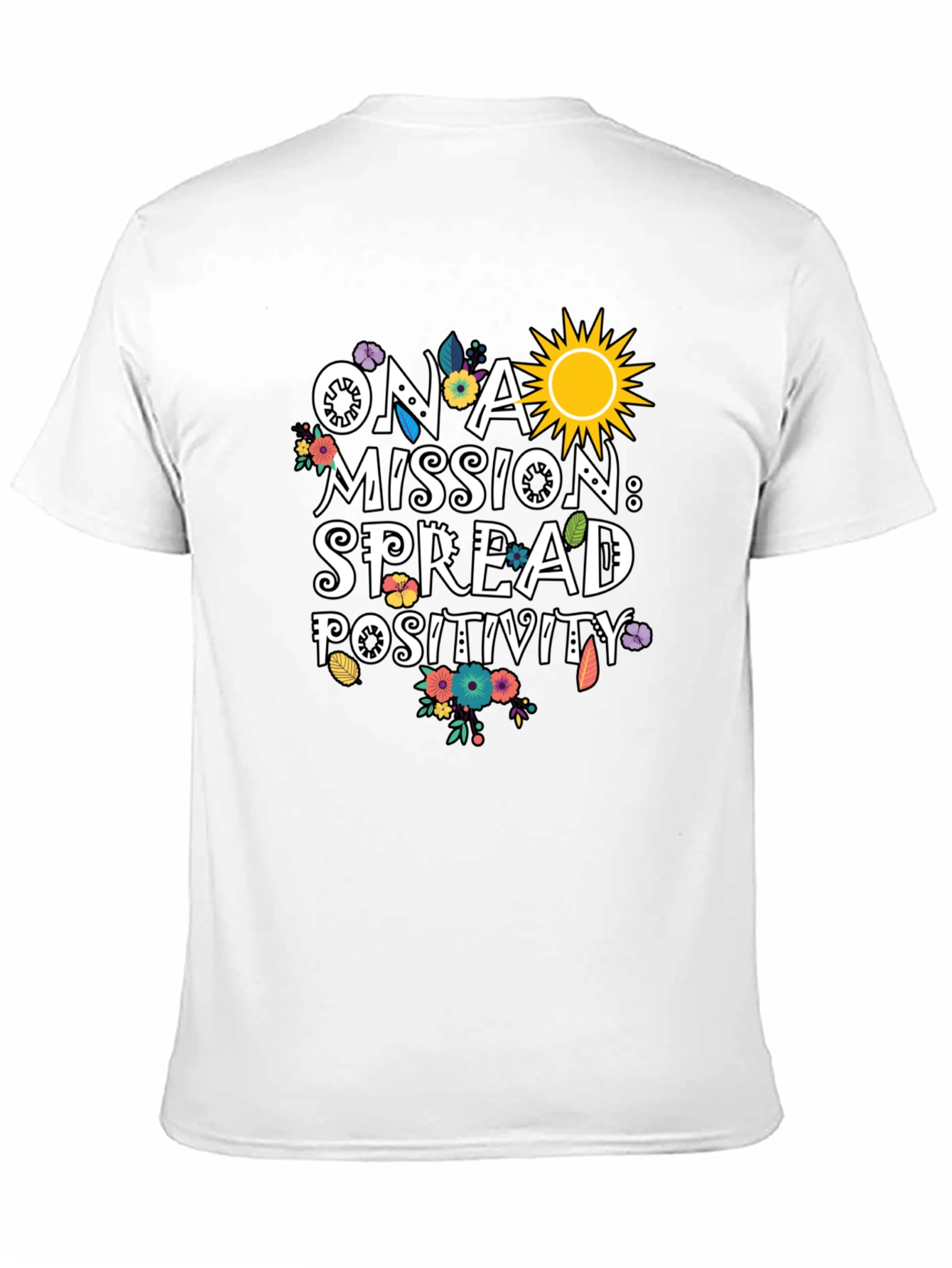 Spread Positivity Graphic T-Shirt