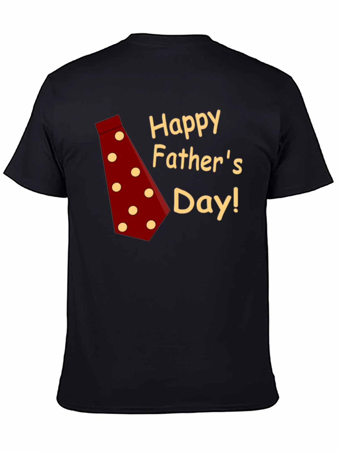 Happy Fathers Day T-Shirt - Red Tie