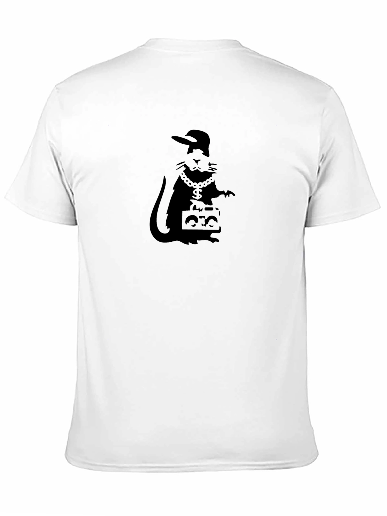 Rat DJ Black T-Shirt - Urban Hip Hop Style