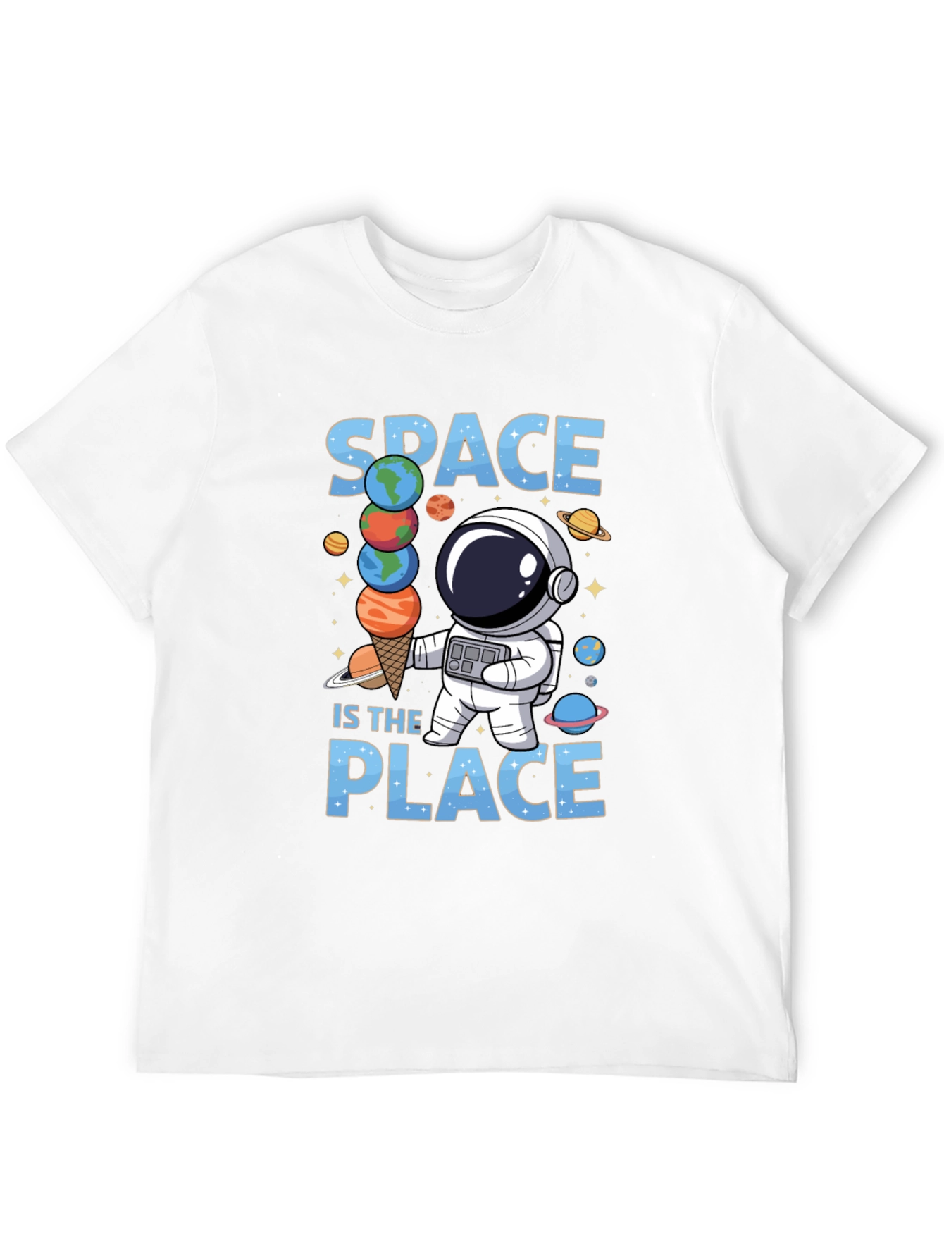 Space is the Place Astronaut T-Shirt