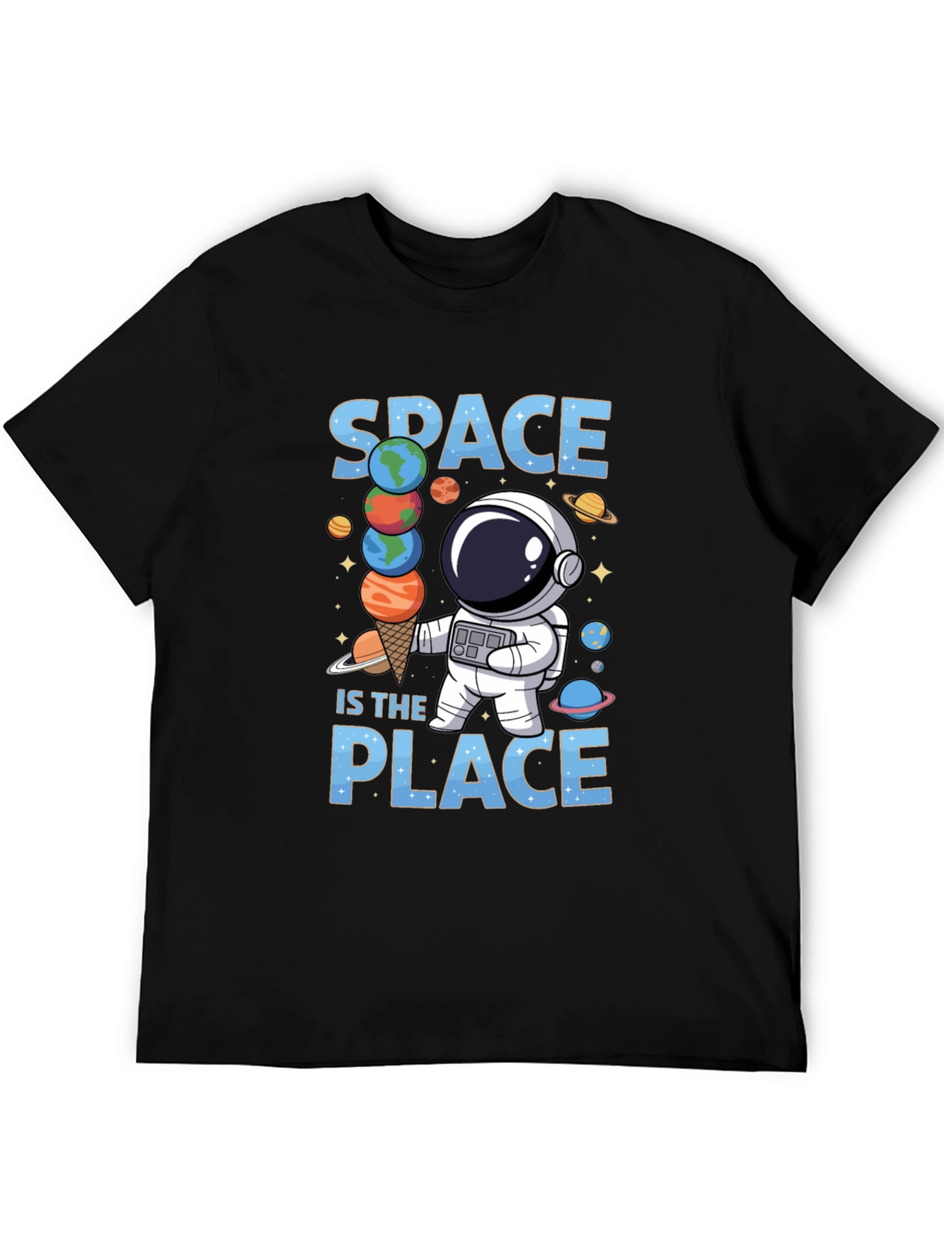 Space is the Place Astronaut T-Shirt
