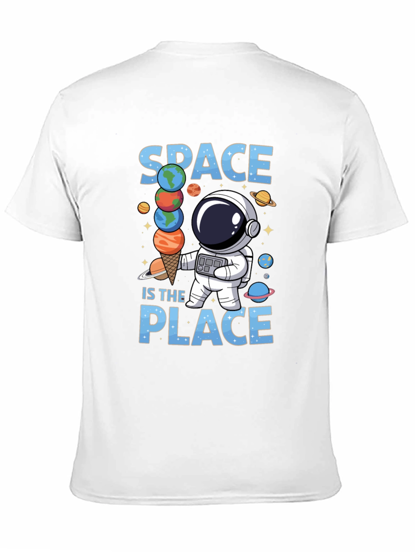 Space is the Place Astronaut T-Shirt