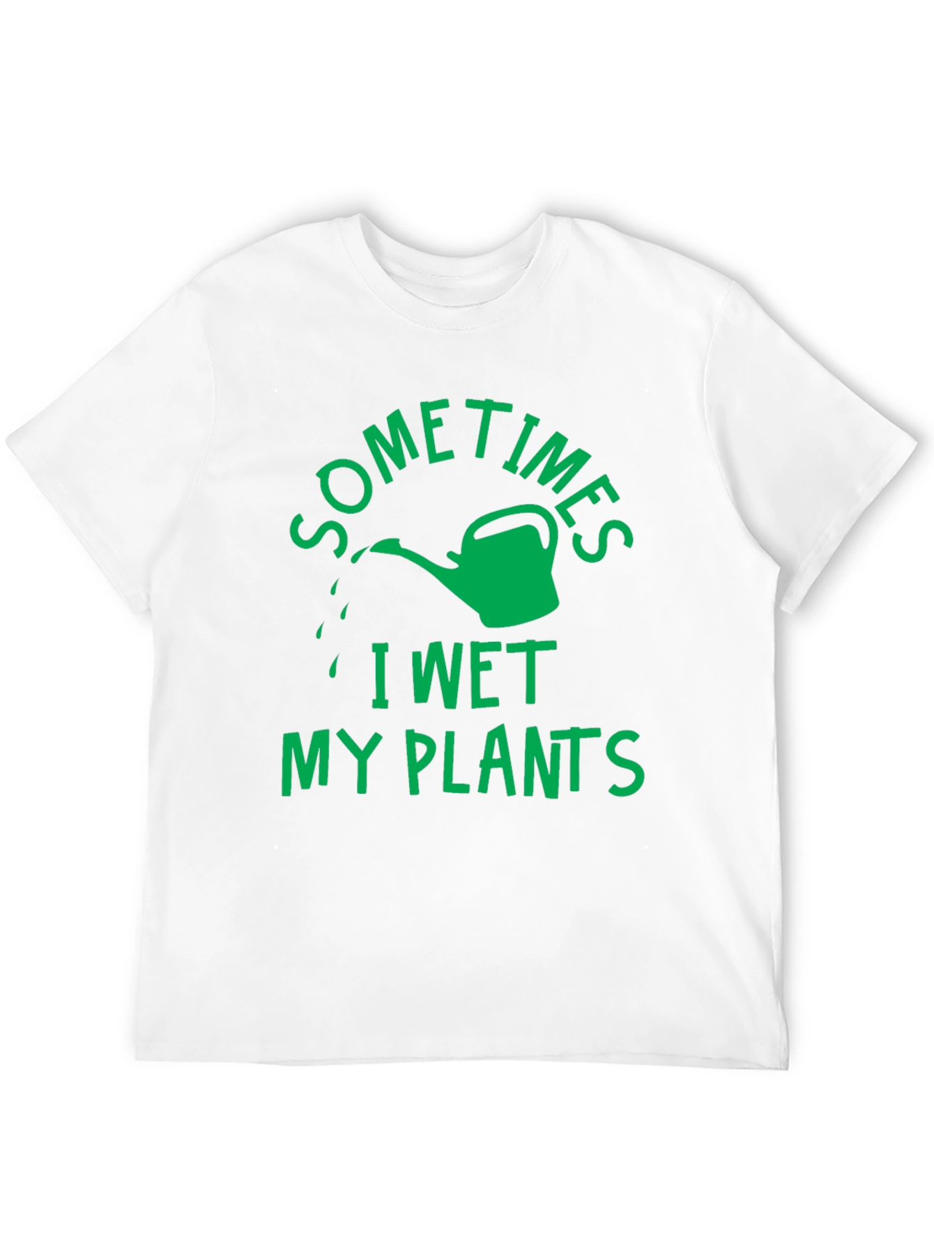 Funny Garden T-Shirt - I Wet My Plants Tee
