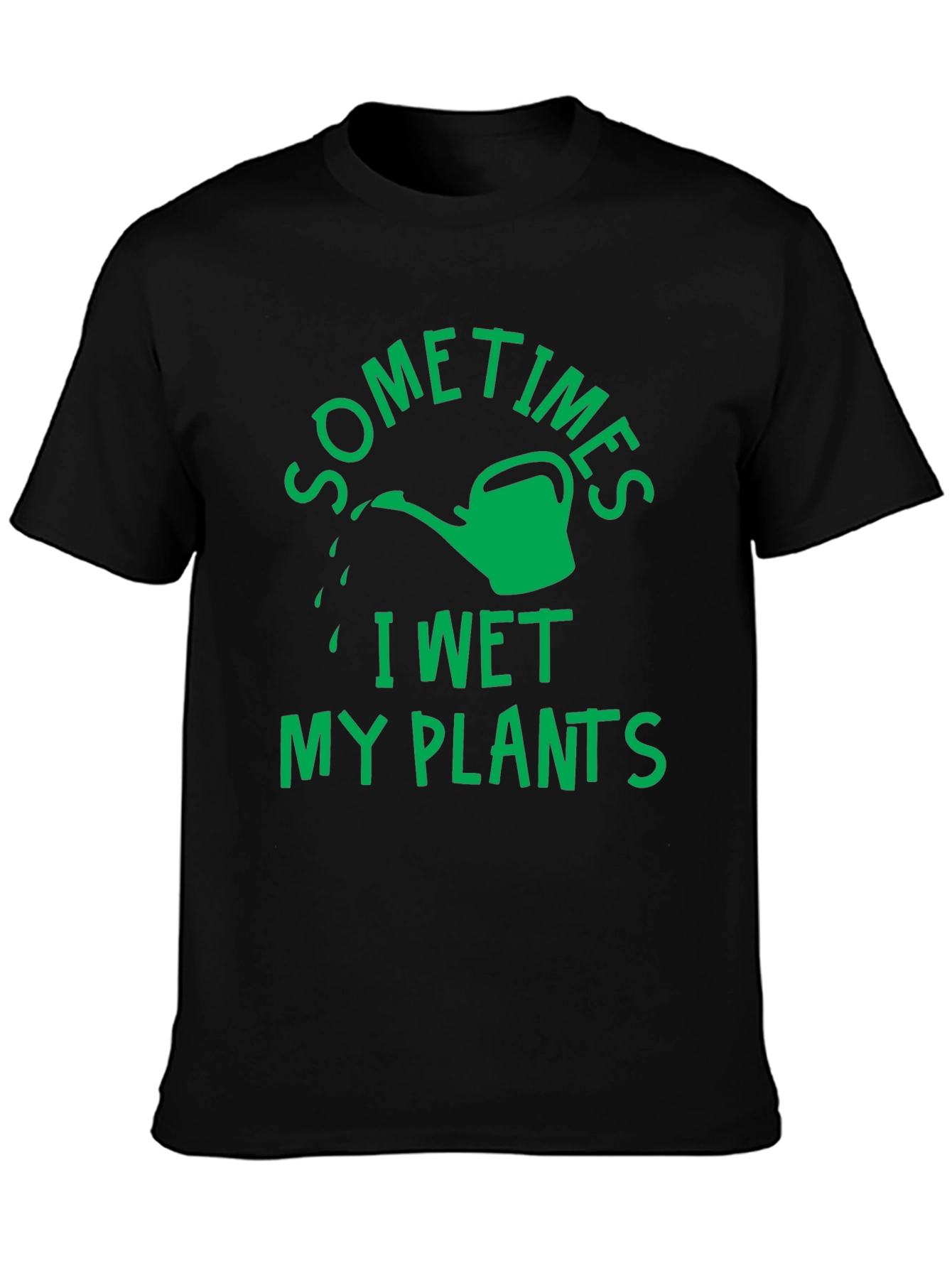 Funny Garden T-Shirt - I Wet My Plants Tee