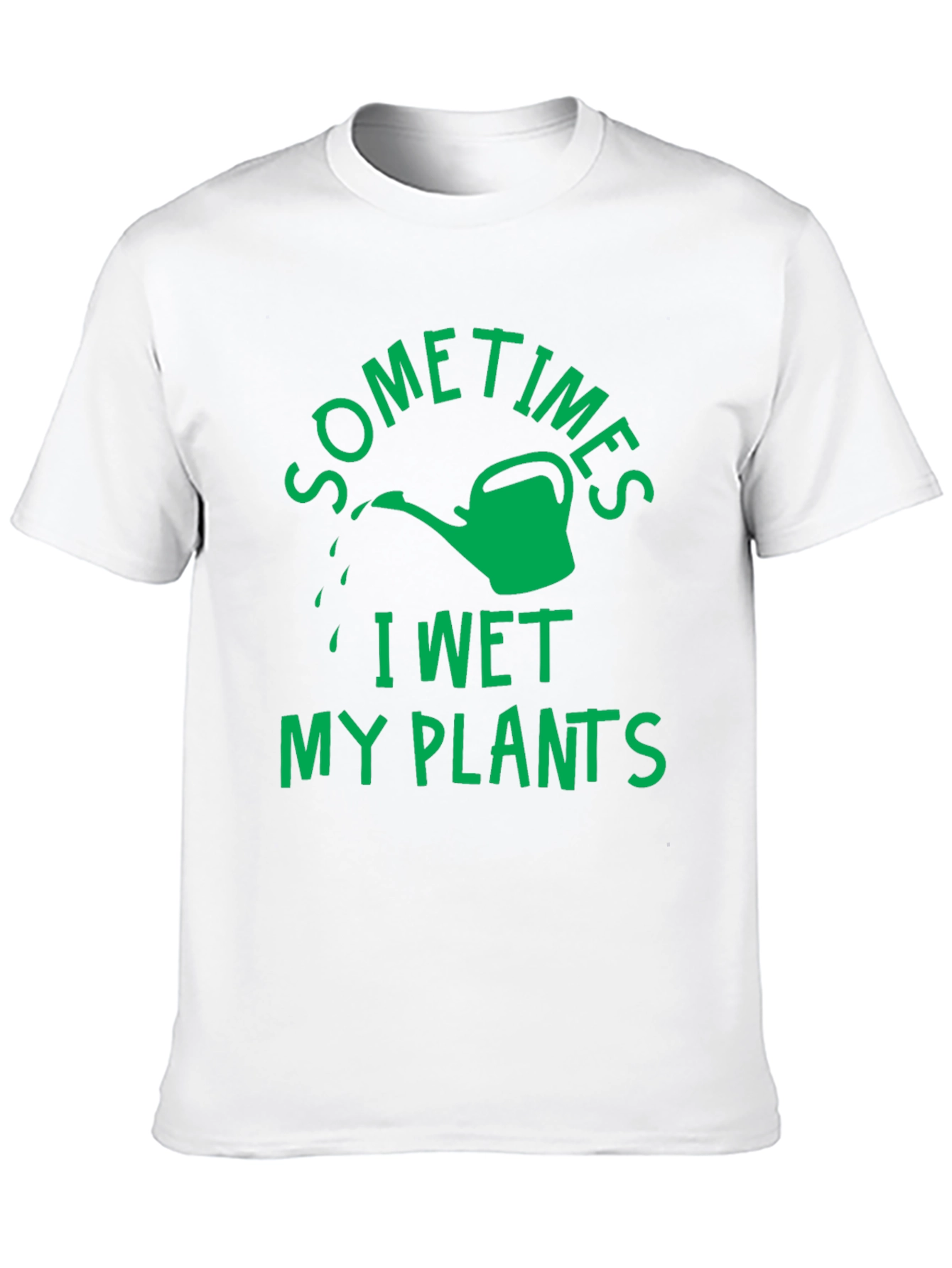 Funny Garden T-Shirt - I Wet My Plants Tee