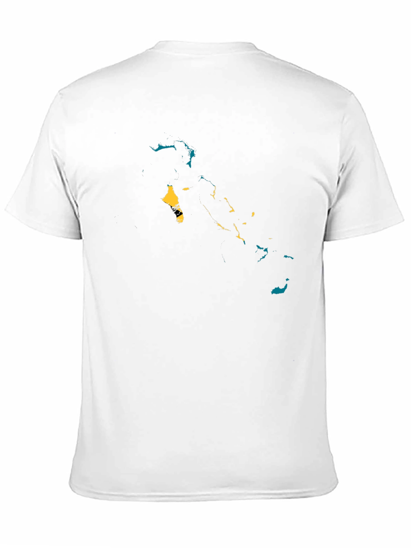 Bahamas Map Graphic Tee - Island Style