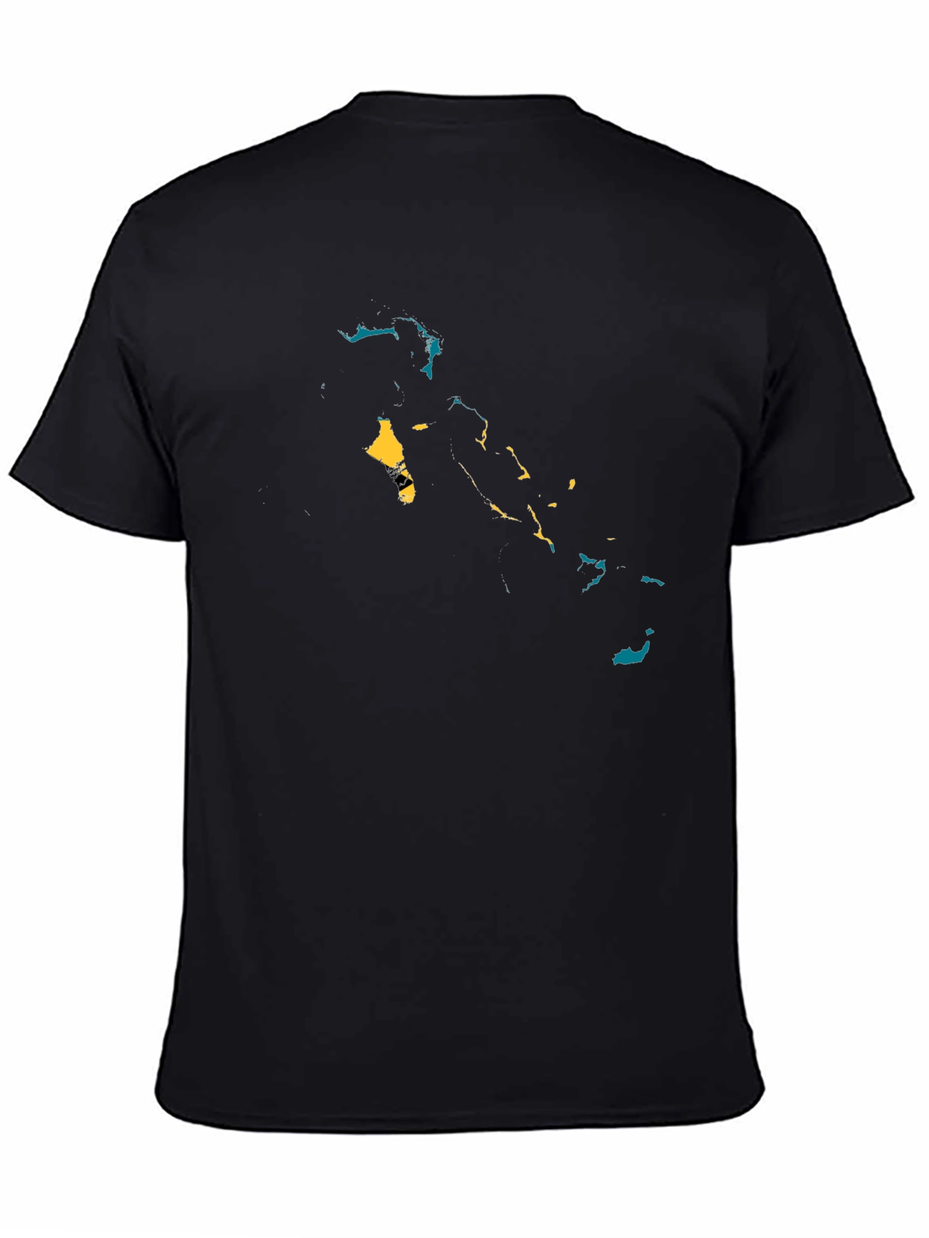 Bahamas Map Graphic Tee - Island Style