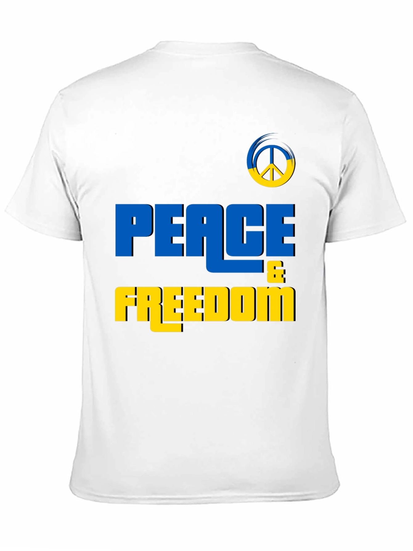 Peace & Freedom Ukraine Support Tee
