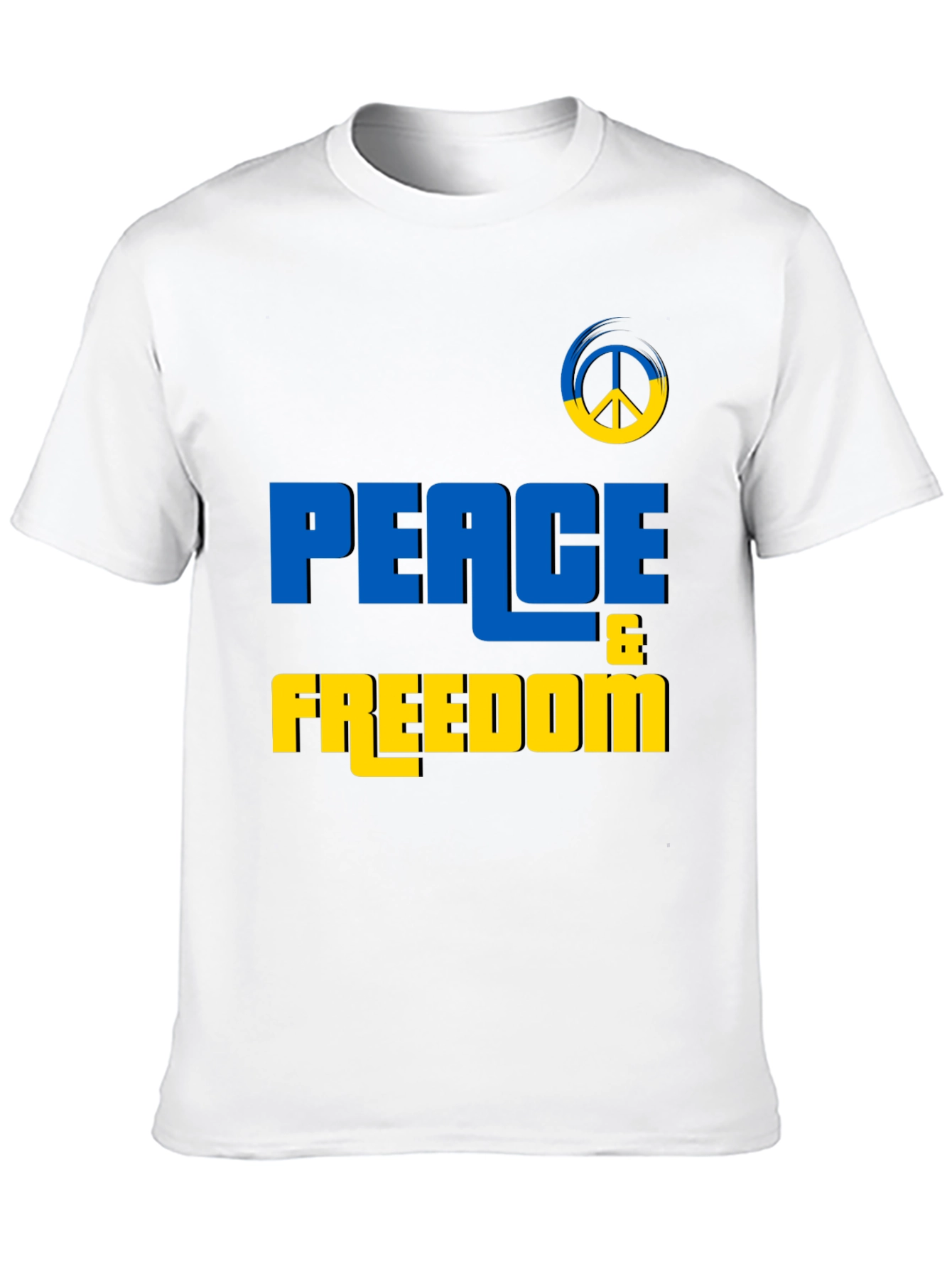 Peace & Freedom Ukraine Support Tee