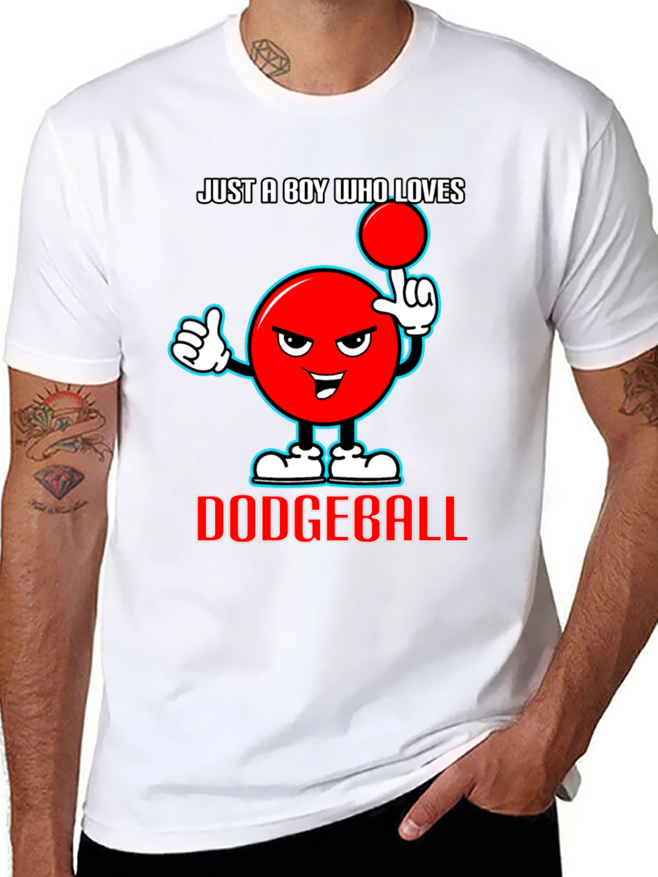 Boy Who Loves Dodgeball T-Shirt