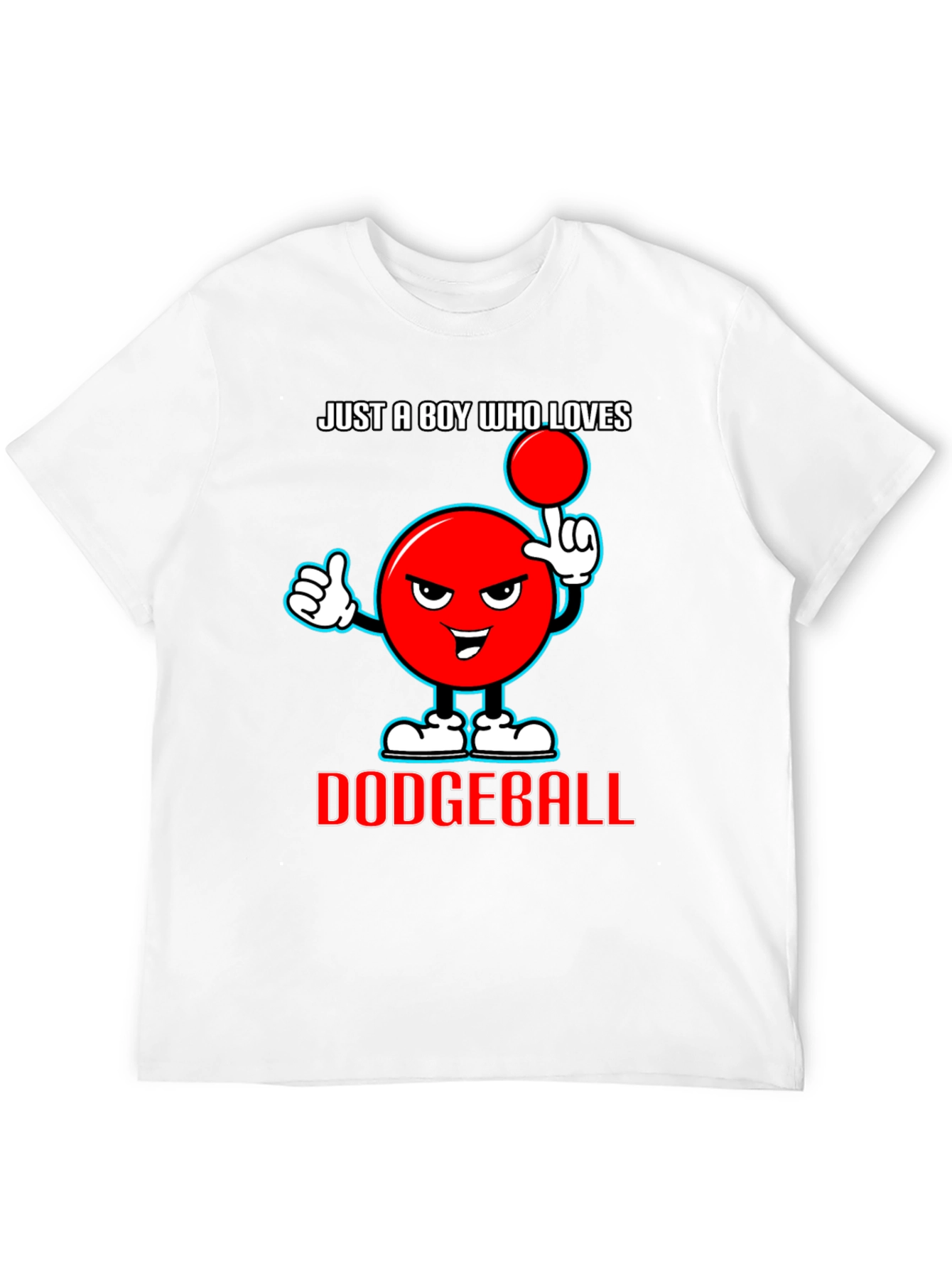 Boy Who Loves Dodgeball T-Shirt