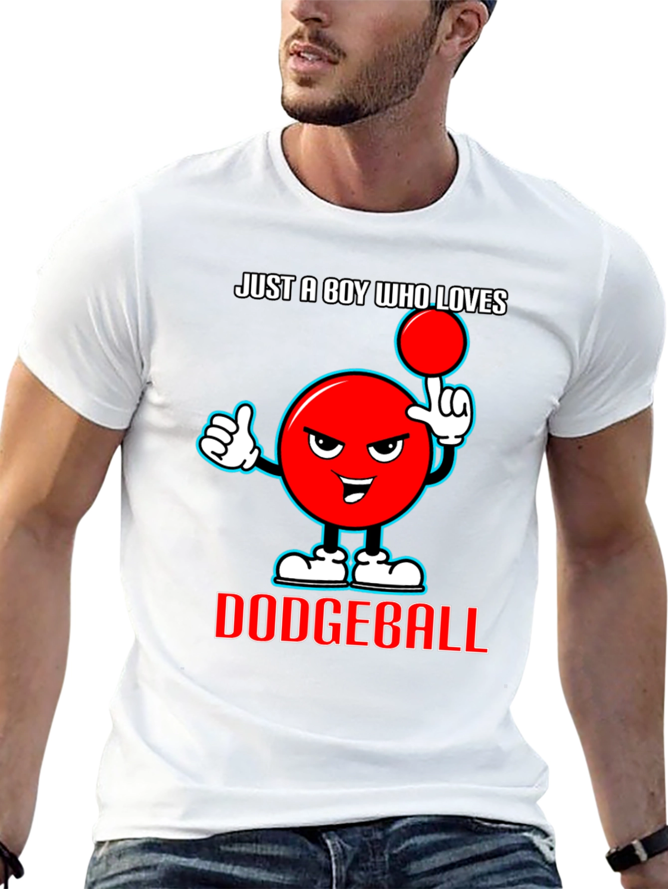 Boy Who Loves Dodgeball T-Shirt