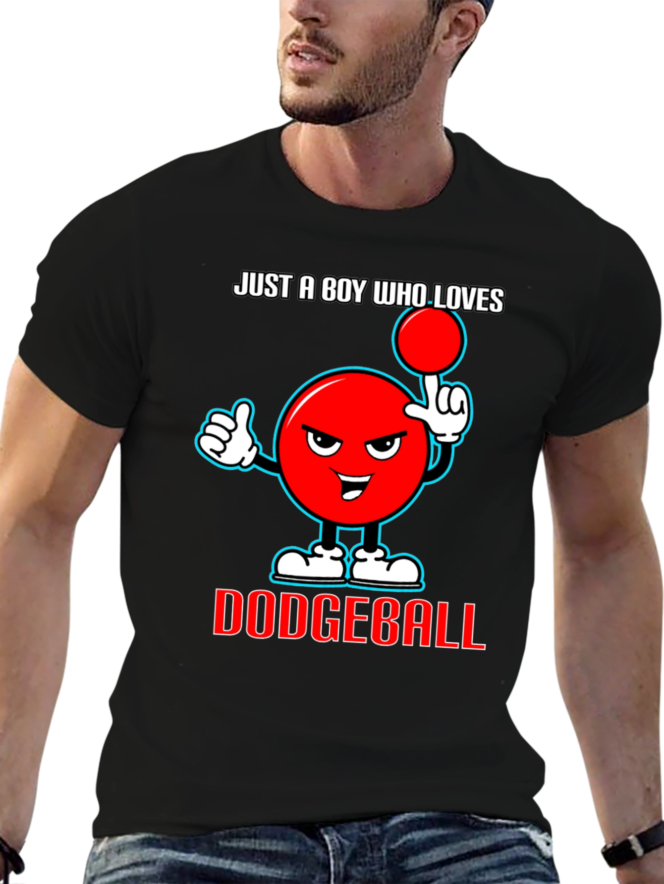Boy Who Loves Dodgeball T-Shirt