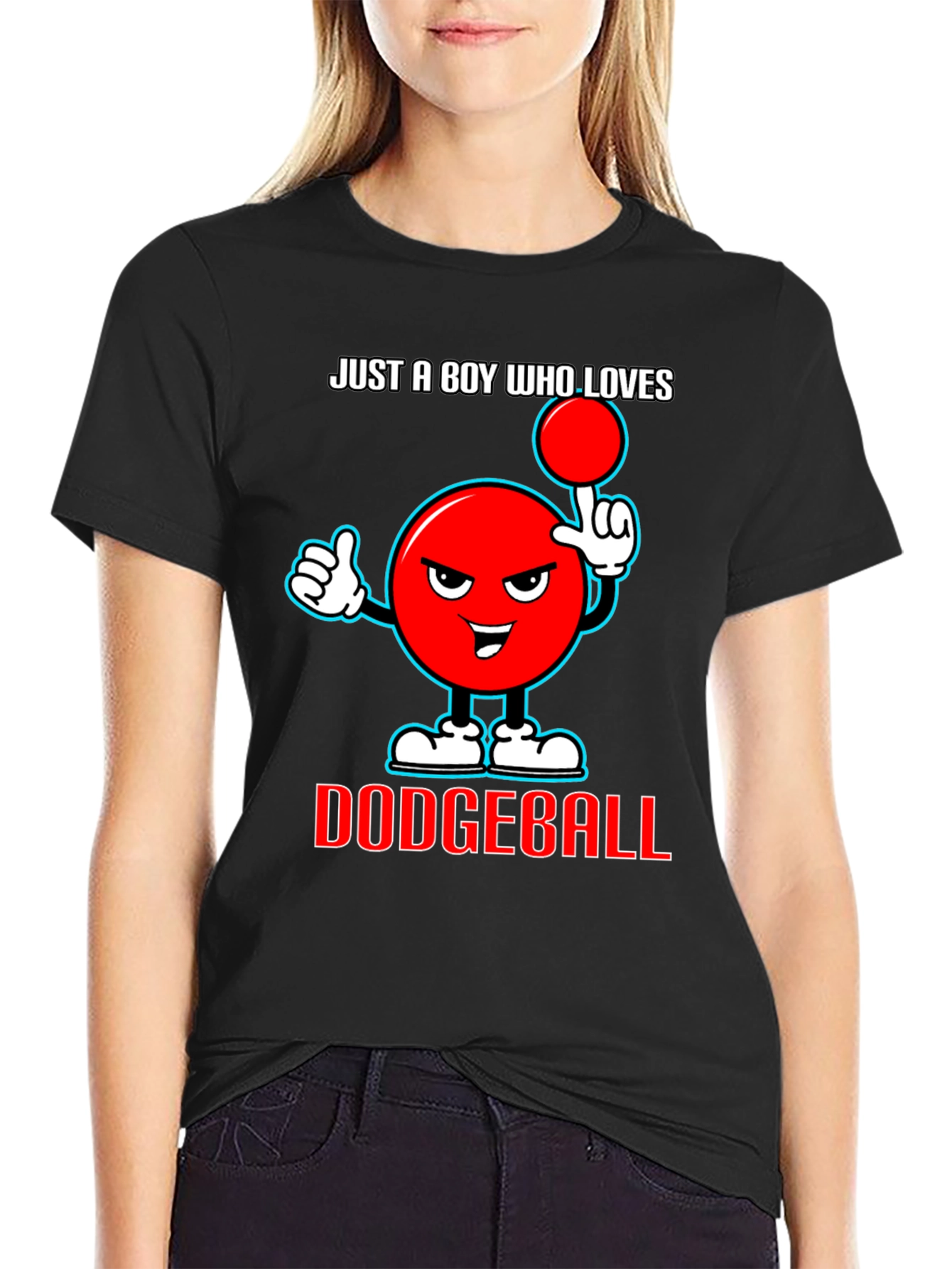 Boy Who Loves Dodgeball T-Shirt