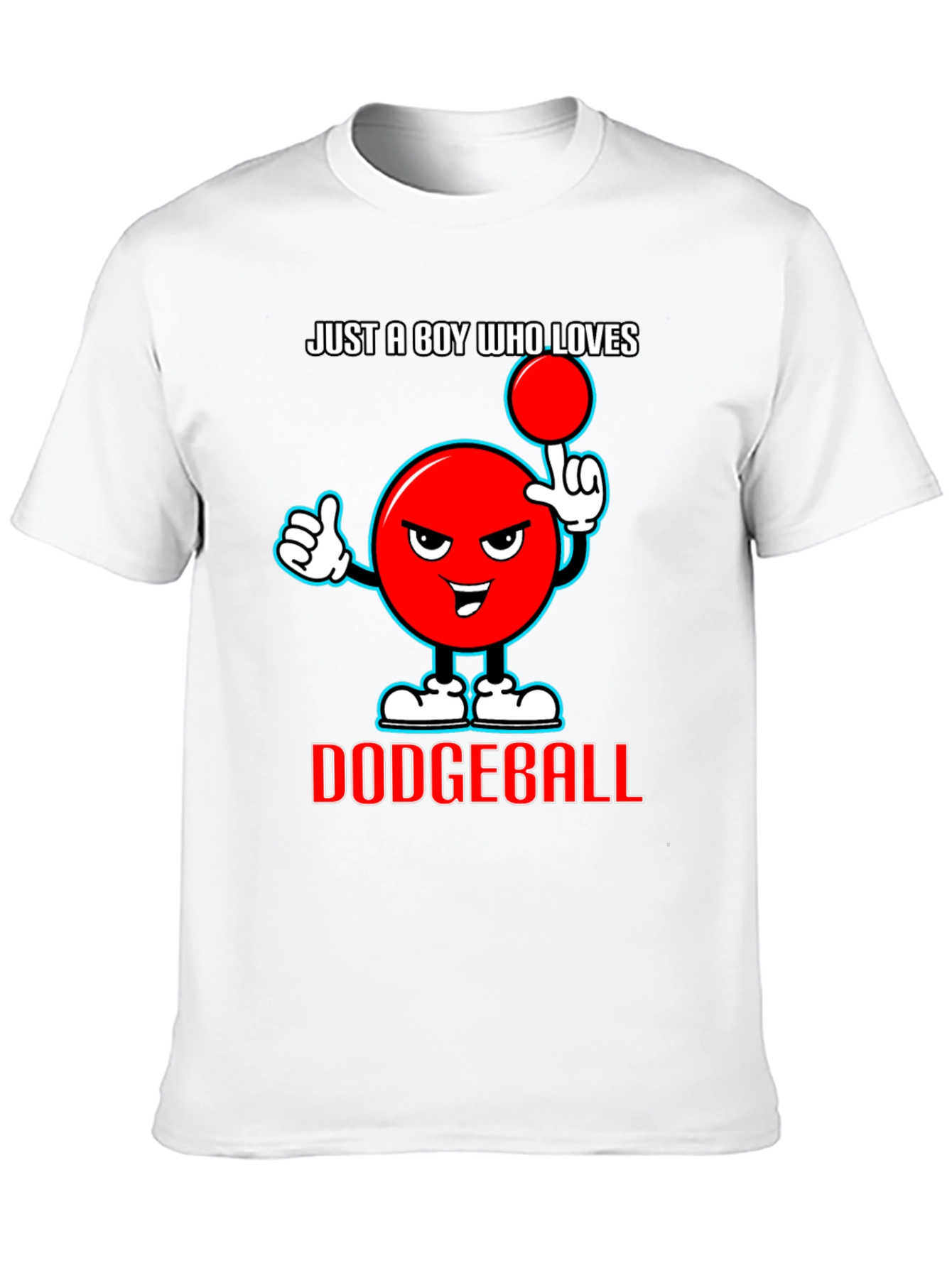 Boy Who Loves Dodgeball T-Shirt