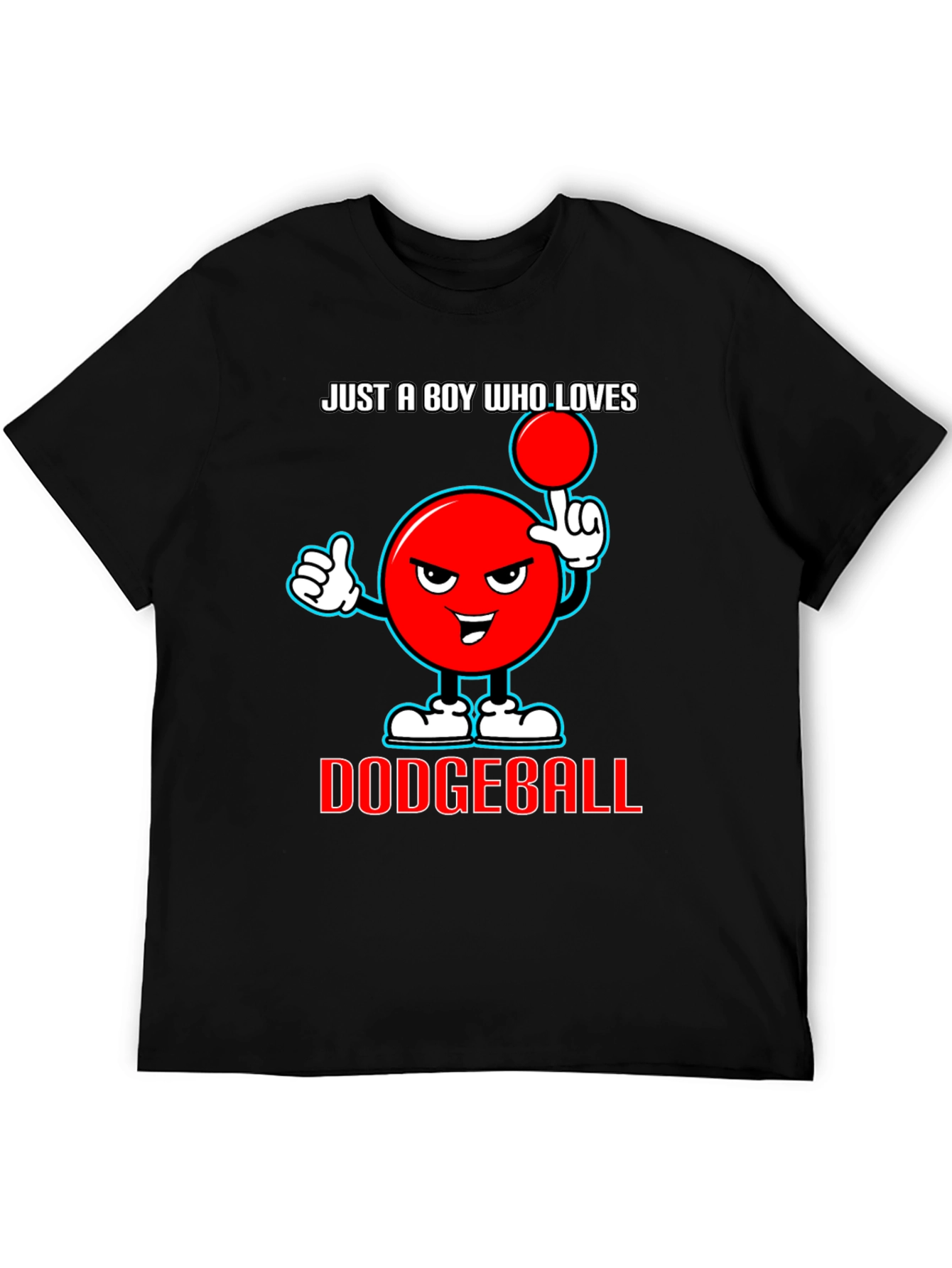Boy Who Loves Dodgeball T-Shirt