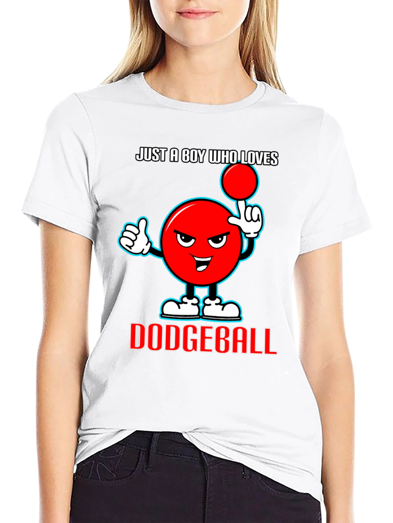 Boy Who Loves Dodgeball T-Shirt