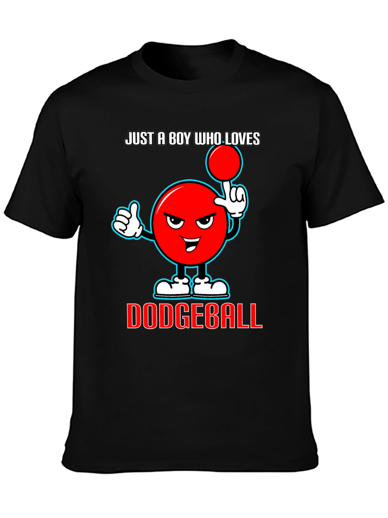 Boy Who Loves Dodgeball T-Shirt