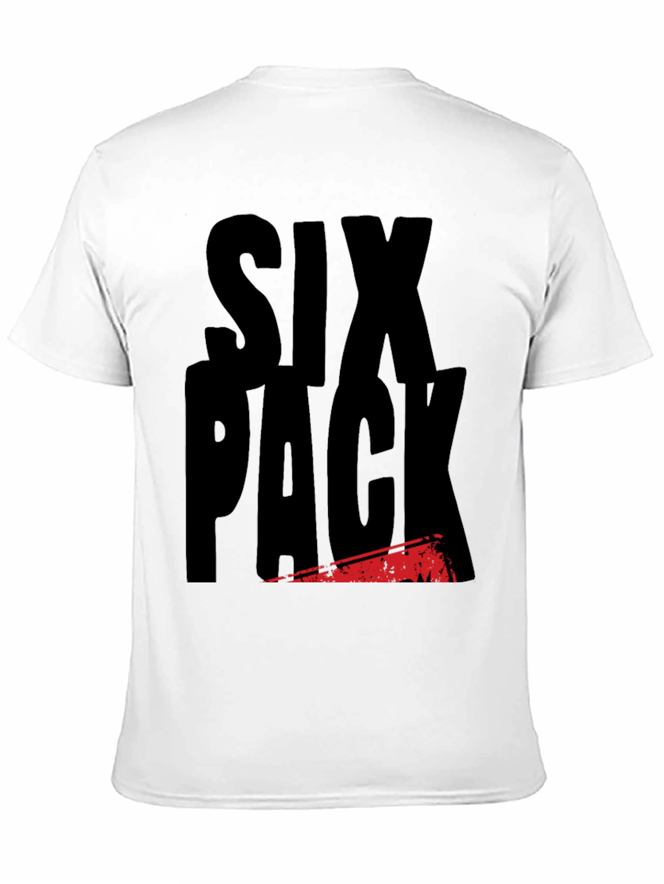 Six Pack T-Shirt - Funny Gym Workout Tee