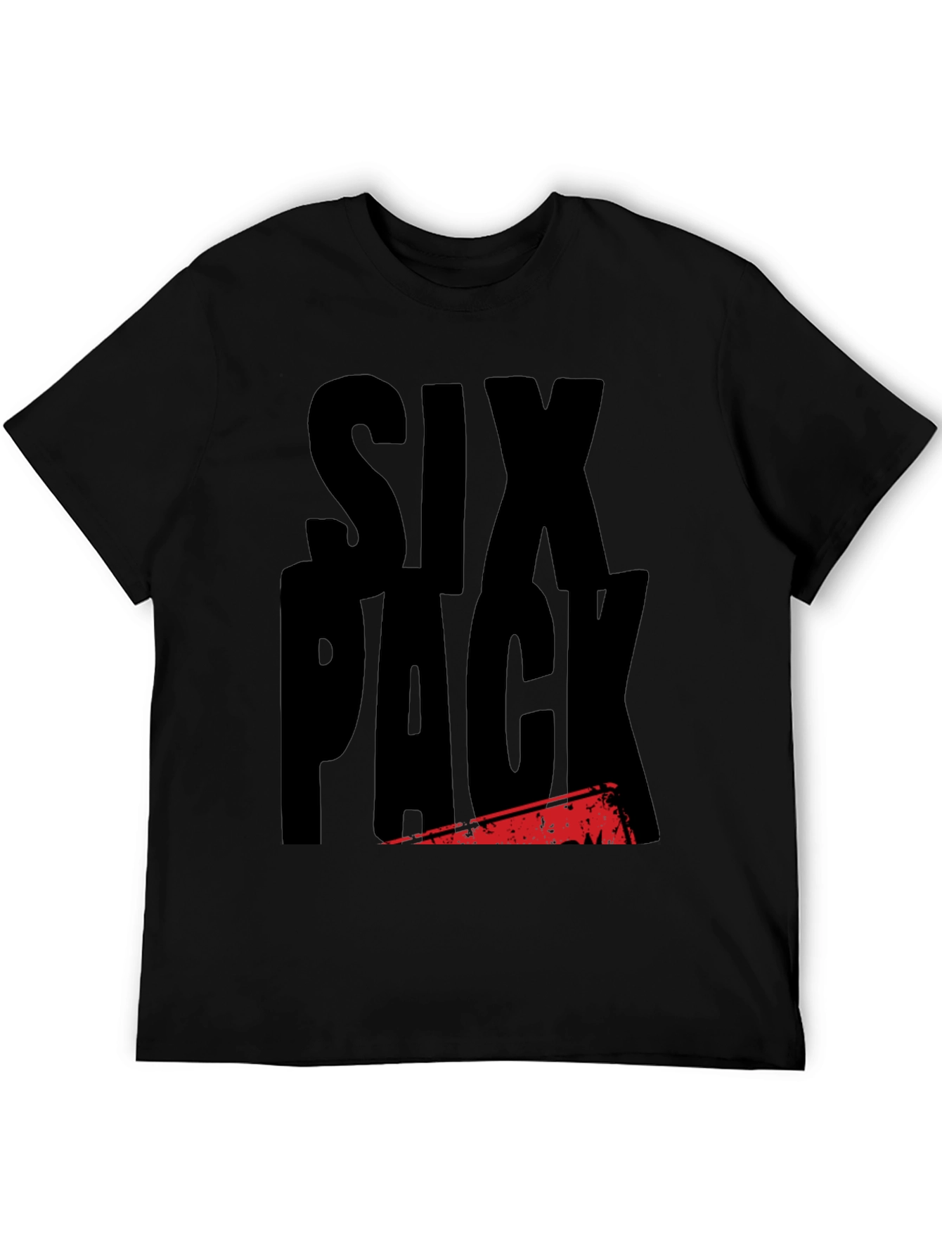 Six Pack T-Shirt - Funny Gym Workout Tee