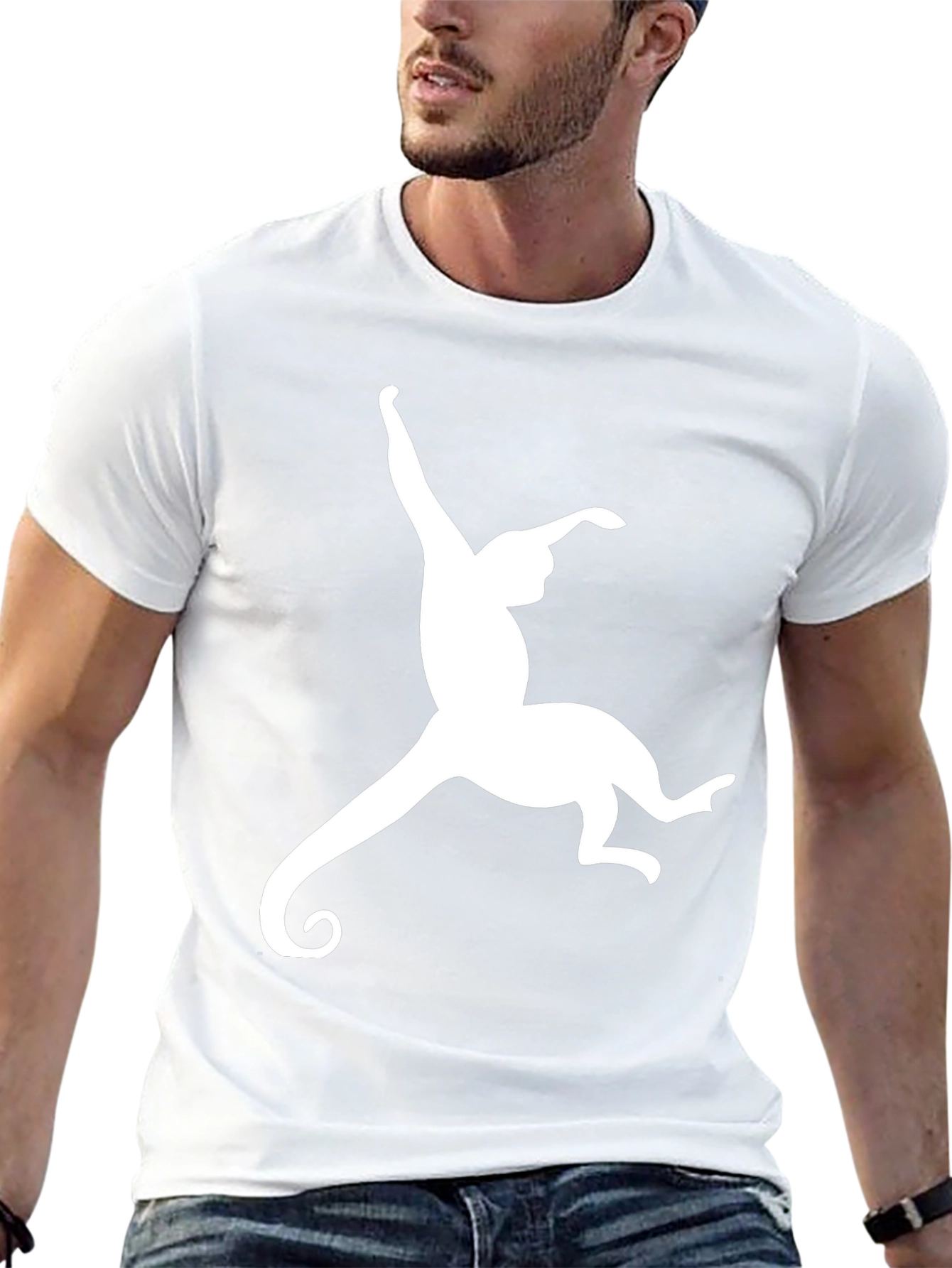 Monkey Graphic Tee - Mens Black T-Shirt