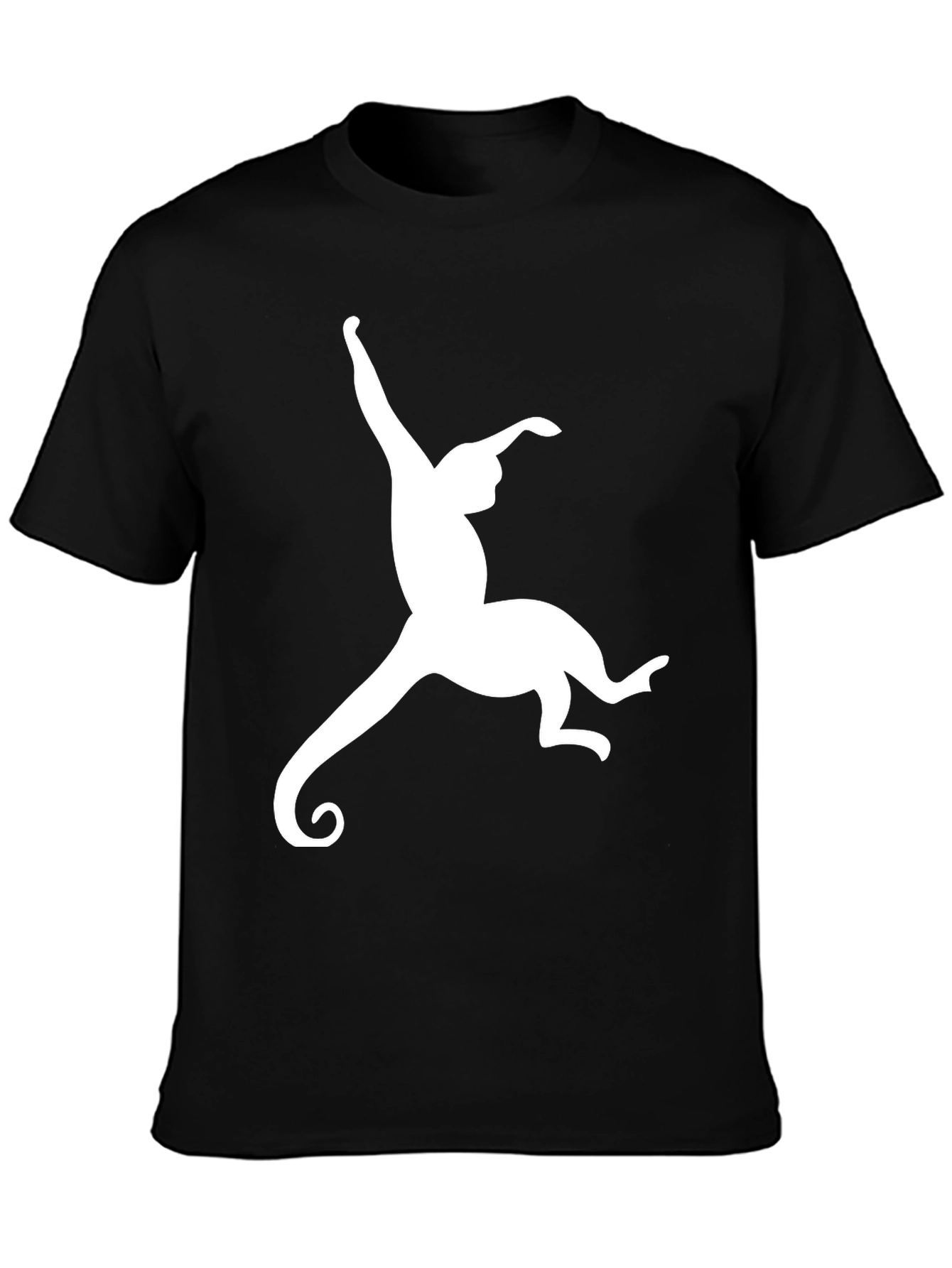 Monkey Graphic Tee - Mens Black T-Shirt