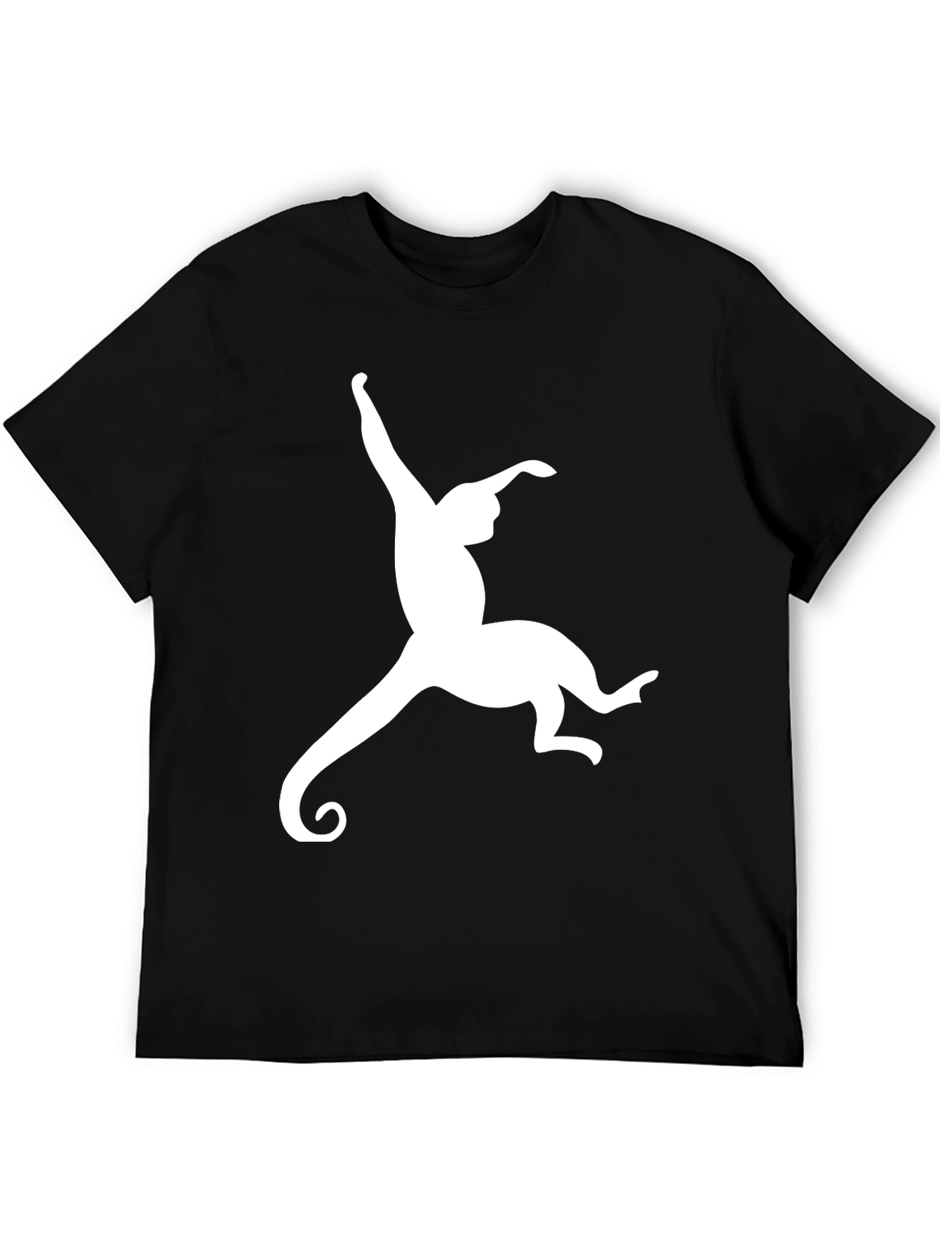 Monkey Graphic Tee - Mens Black T-Shirt