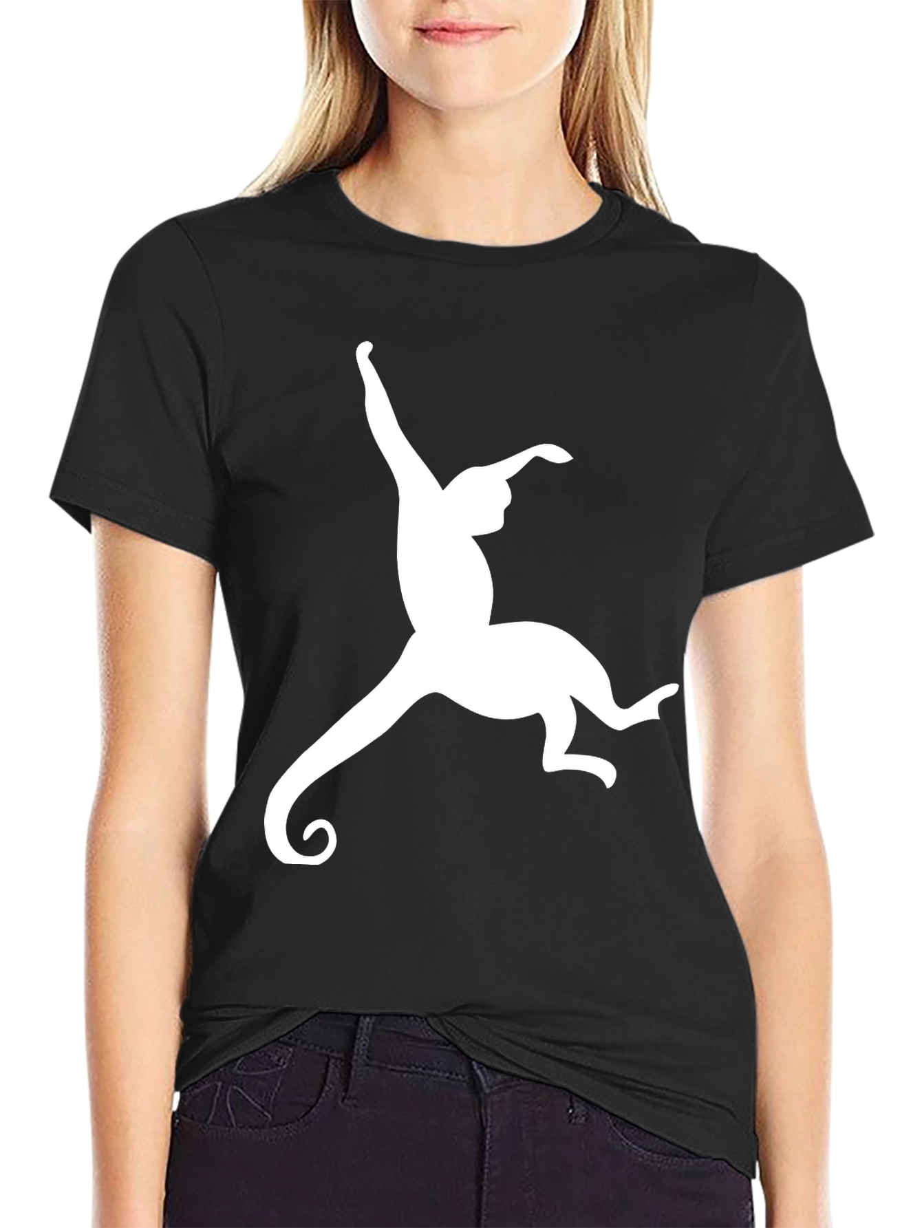 Monkey Graphic Tee - Mens Black T-Shirt