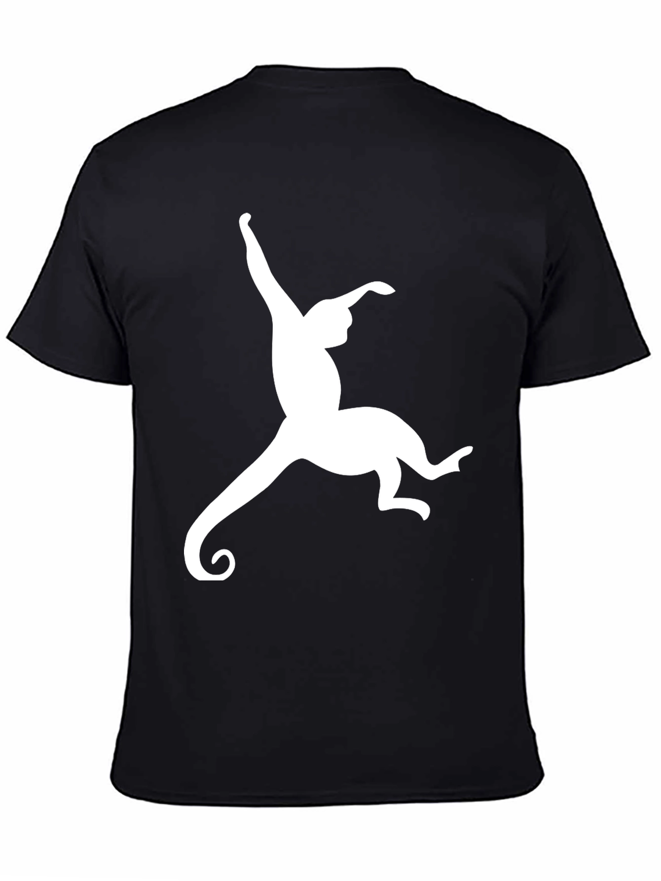 Monkey Graphic Tee - Mens Black T-Shirt
