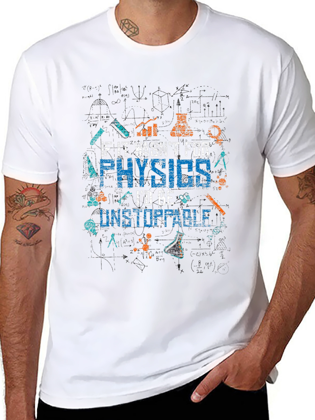 Physics T-Shirt - Unstoppable Science Tee