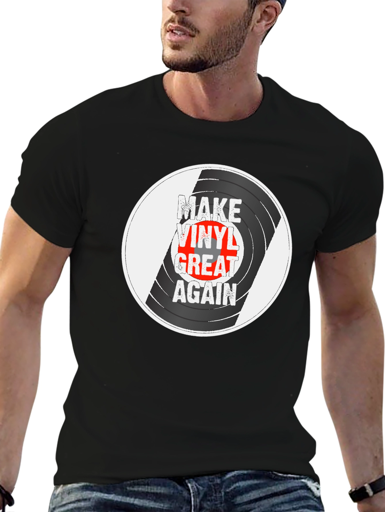 Make Vinyl Great Again T-Shirt