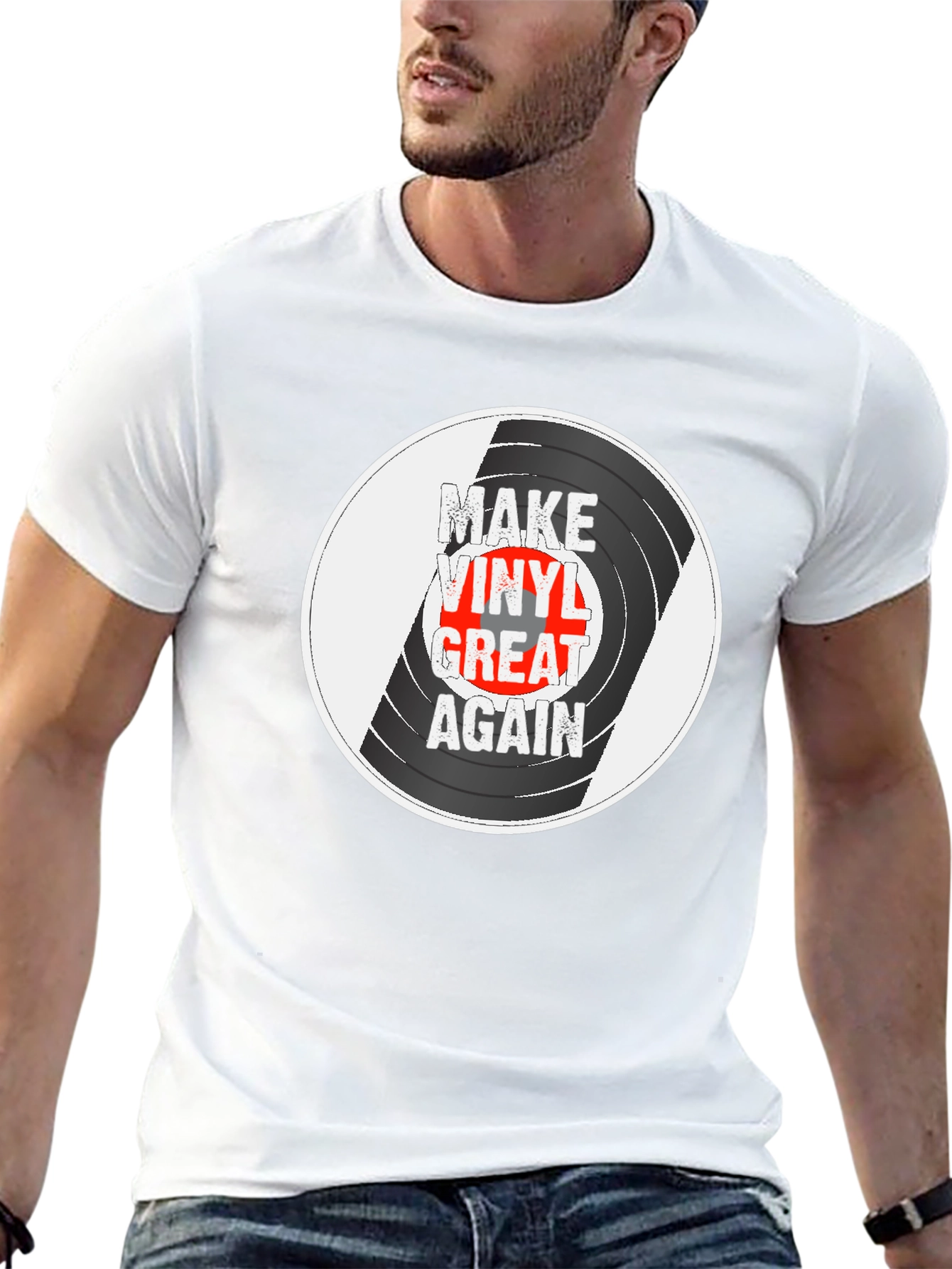 Make Vinyl Great Again T-Shirt