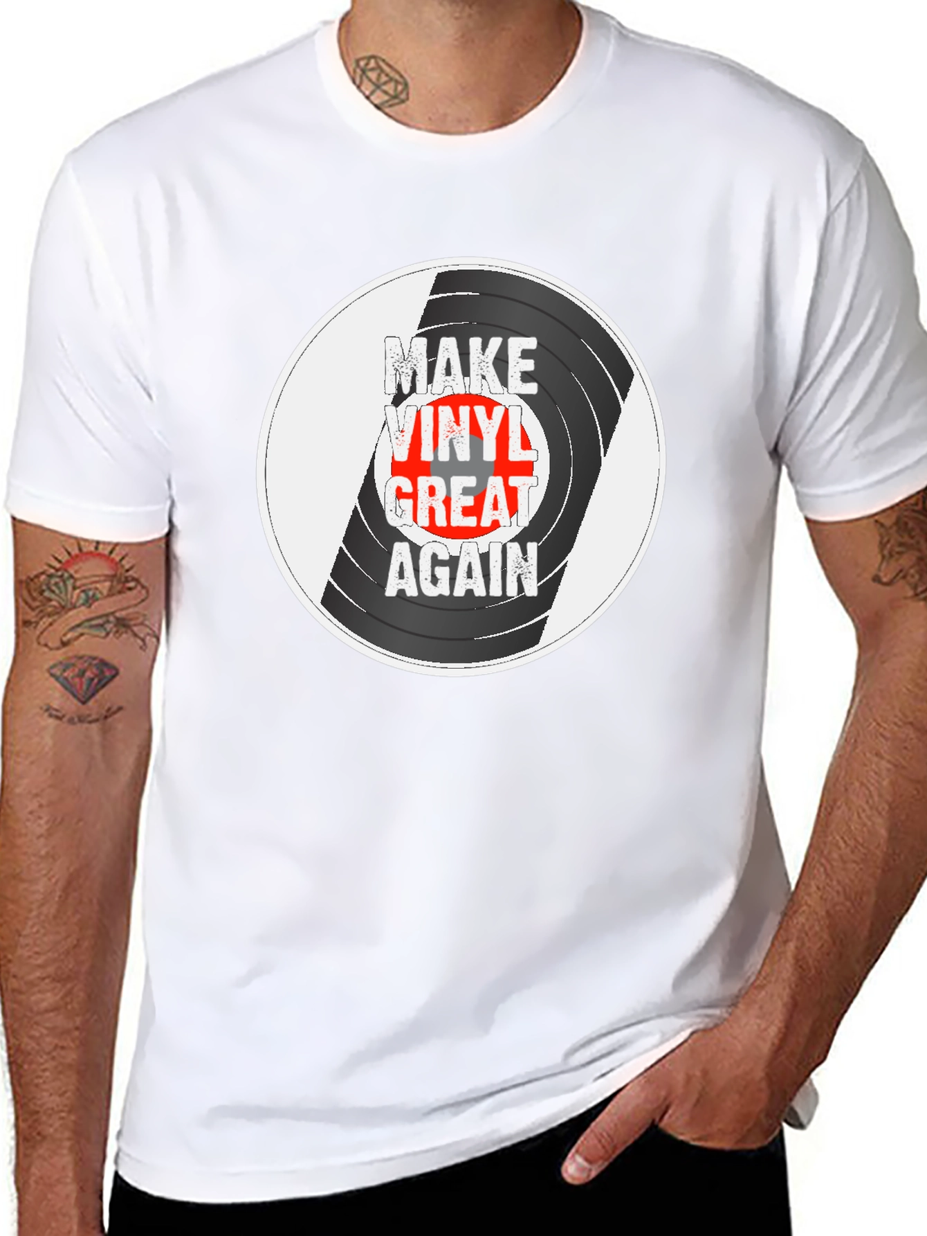 Make Vinyl Great Again T-Shirt