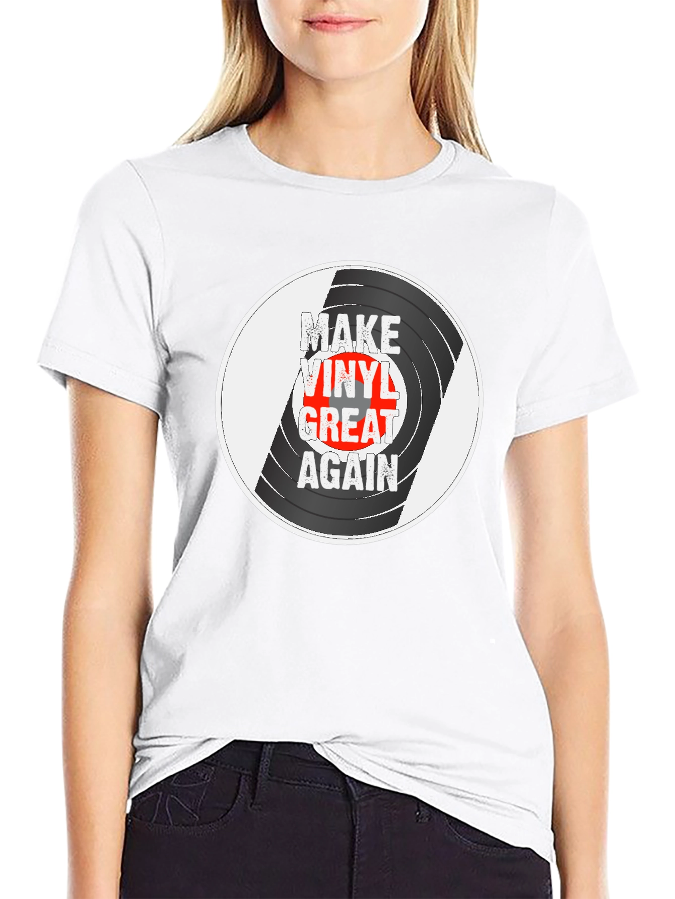 Make Vinyl Great Again T-Shirt