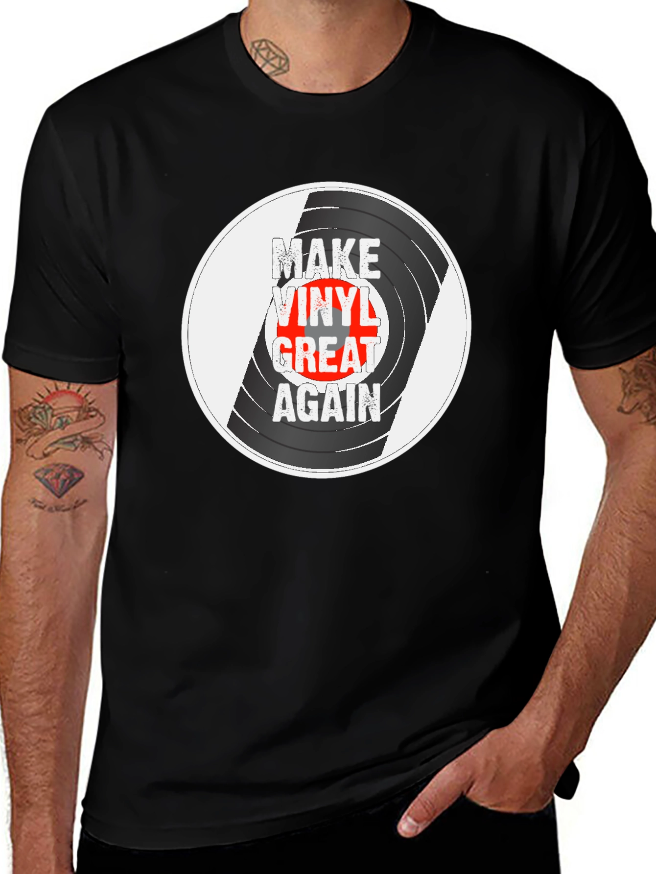 Make Vinyl Great Again T-Shirt