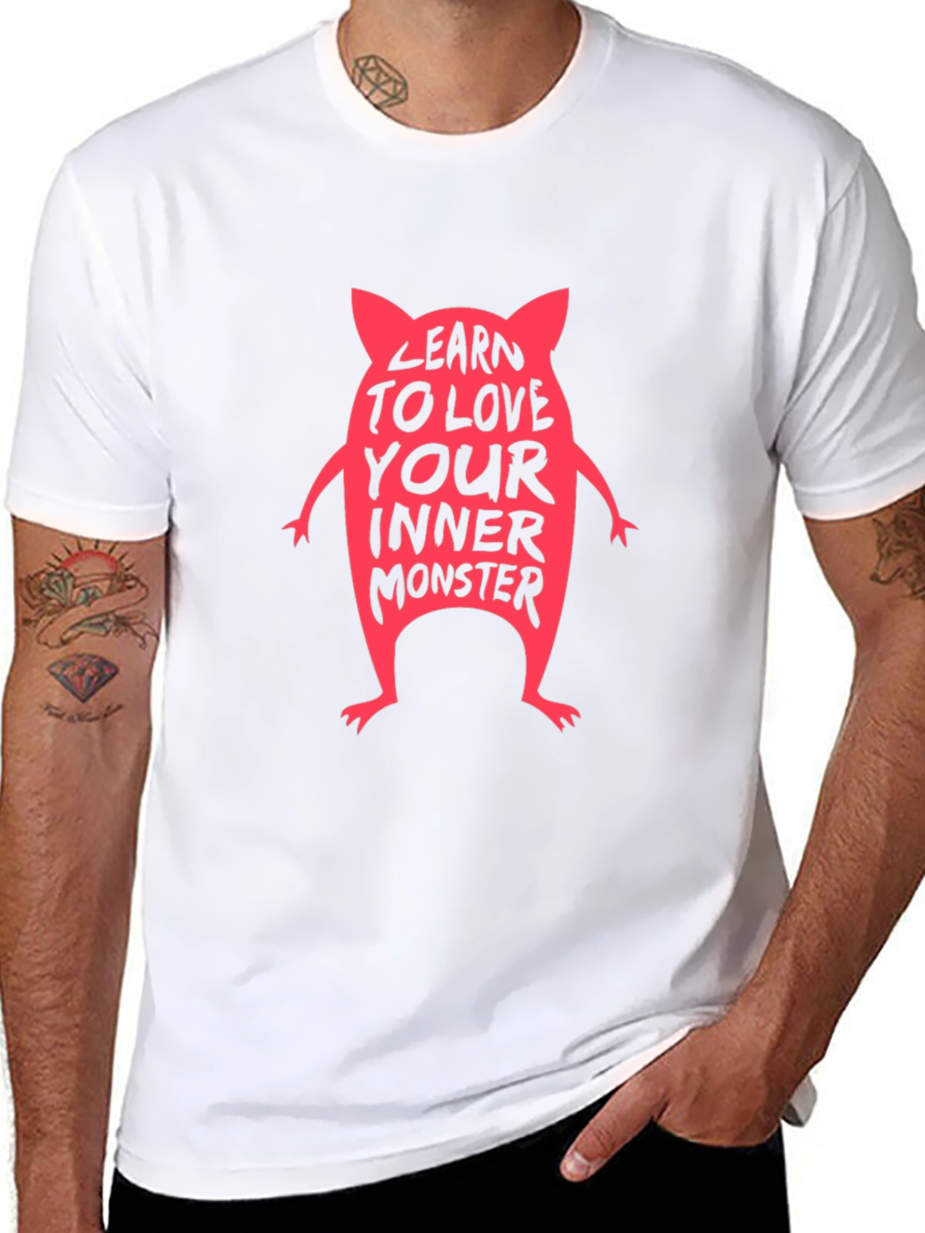 Learn To Love Monster Graphic Tee
