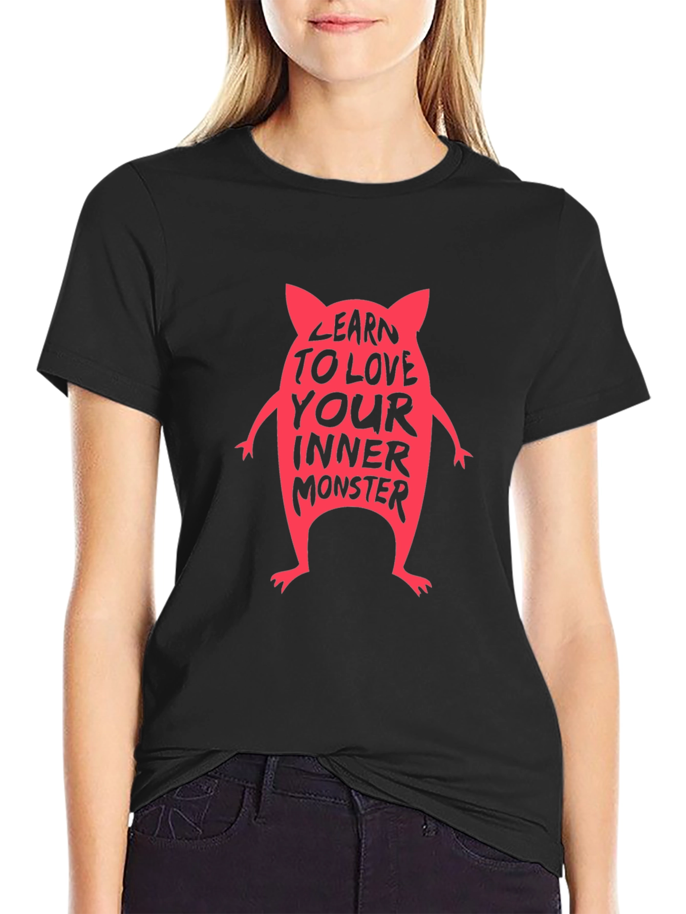 Learn To Love Monster Graphic Tee