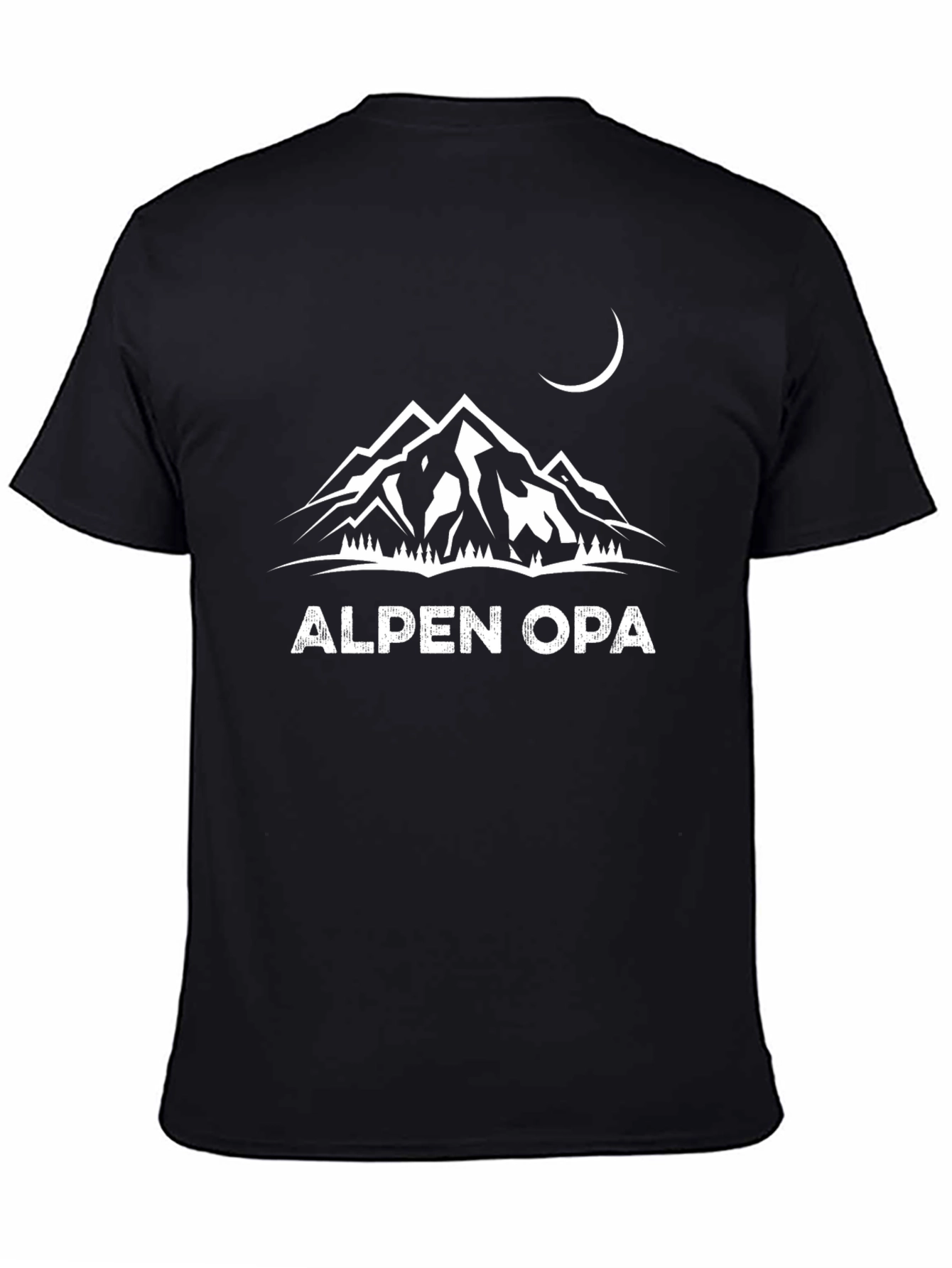 Alpen Opa Mountain Graphic T-Shirt