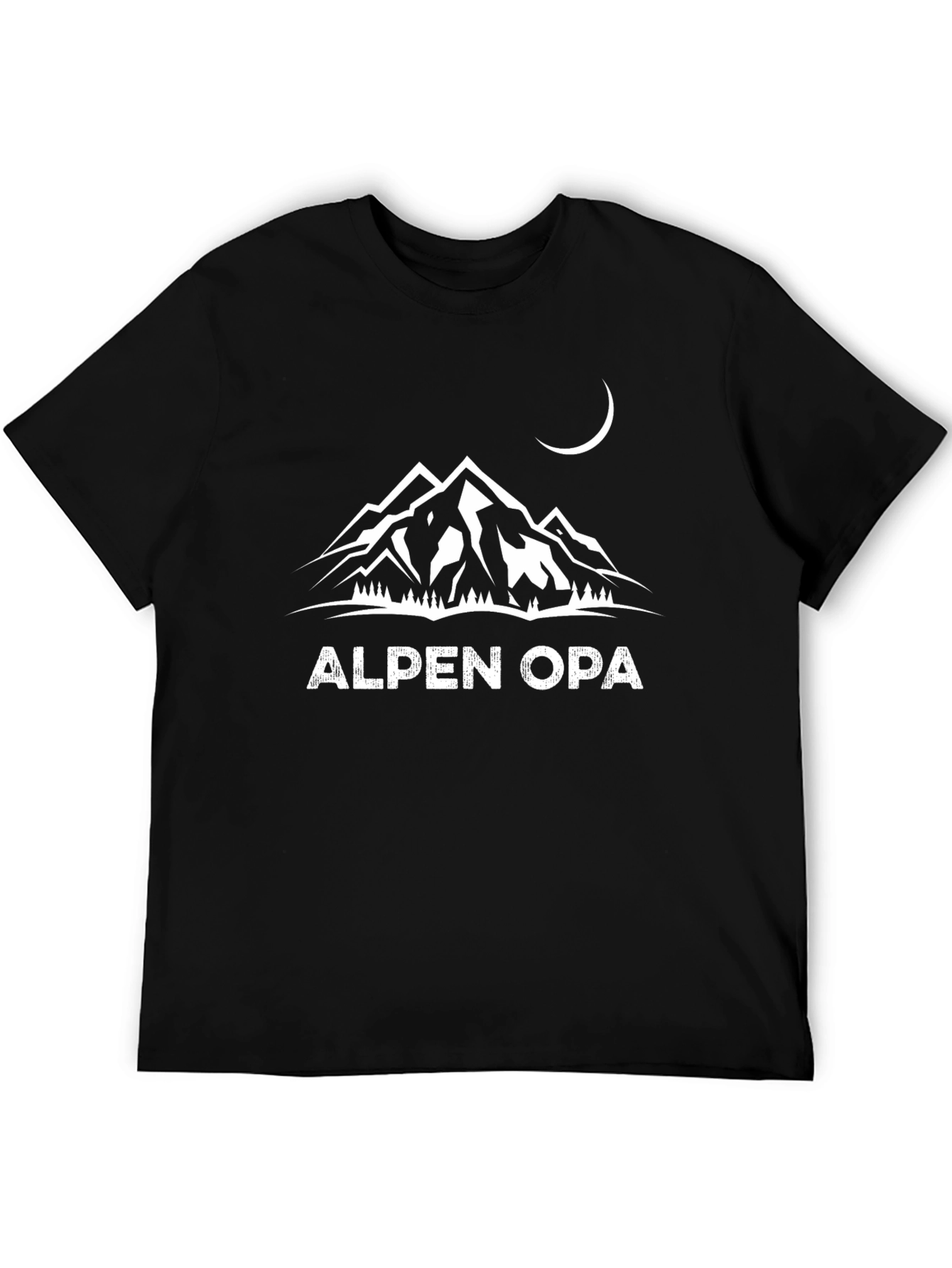 Alpen Opa Mountain Graphic T-Shirt