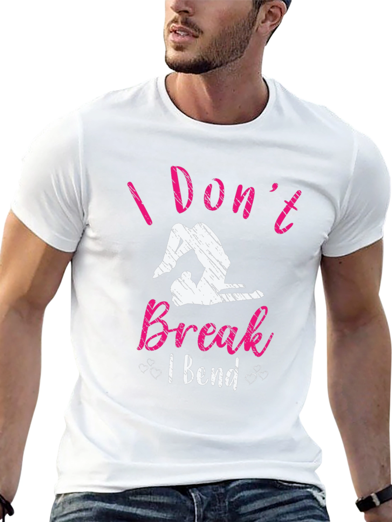 I Dont Break I Bend Graphic T-Shirt