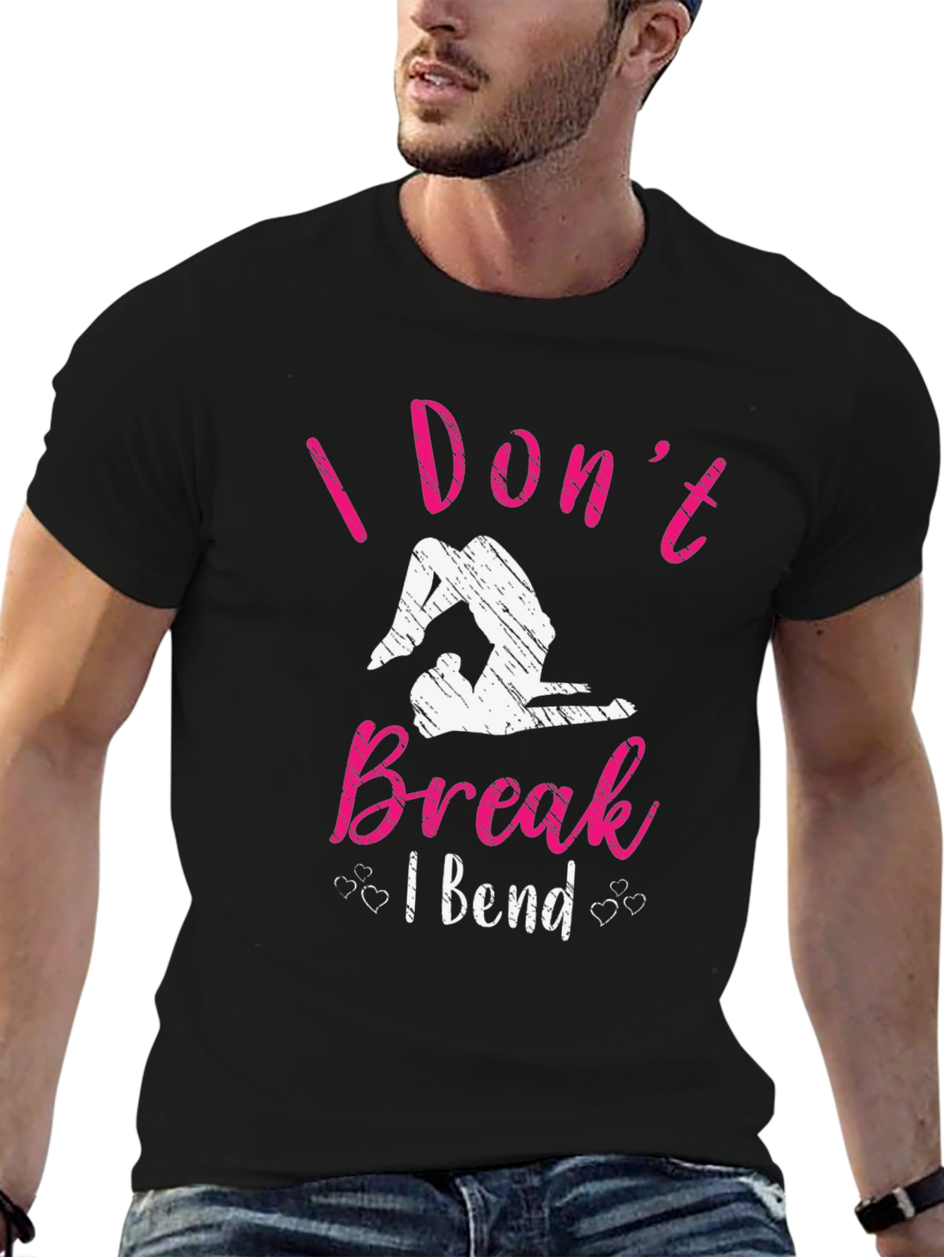 I Dont Break I Bend Graphic T-Shirt