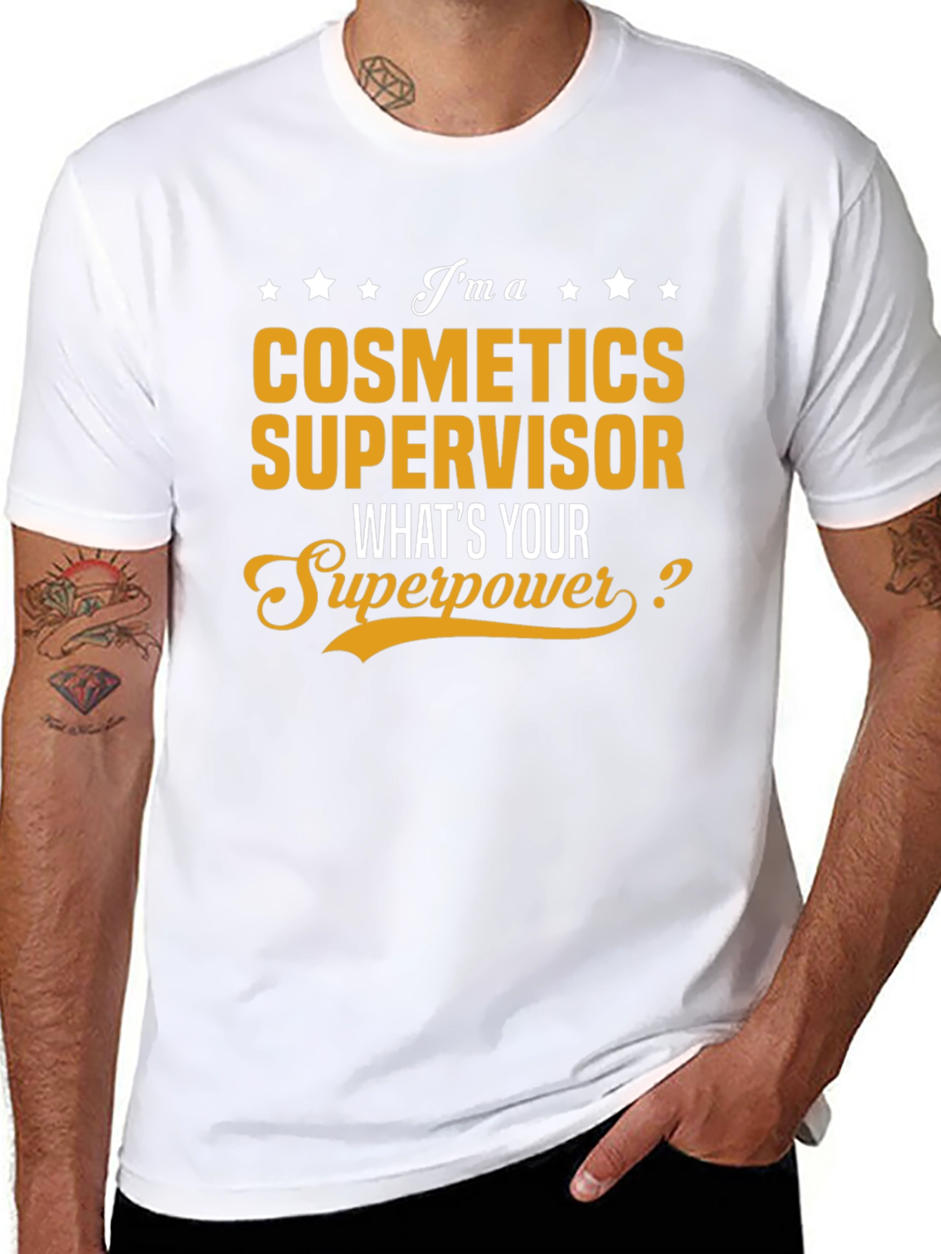 Cosmetics Supervisor Superpower T-Shirt