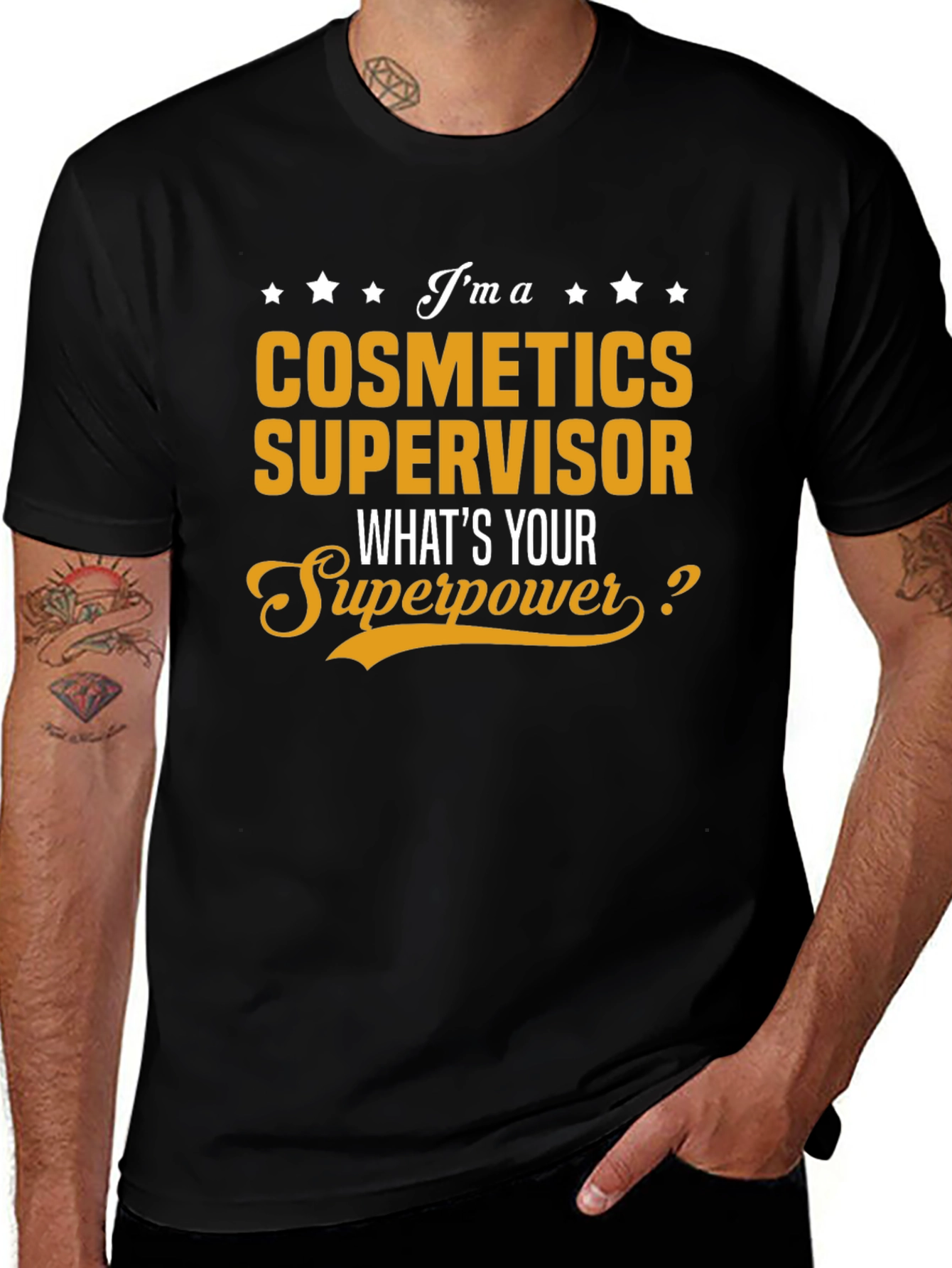 Cosmetics Supervisor Superpower T-Shirt
