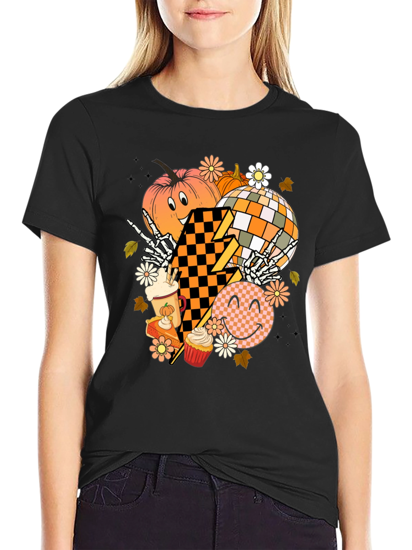 Halloween Retro Graphic Tee