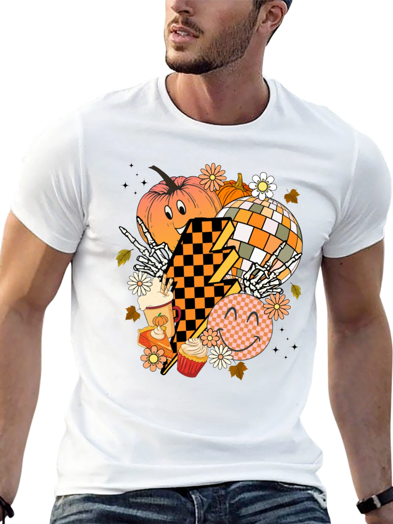 Halloween Retro Graphic Tee