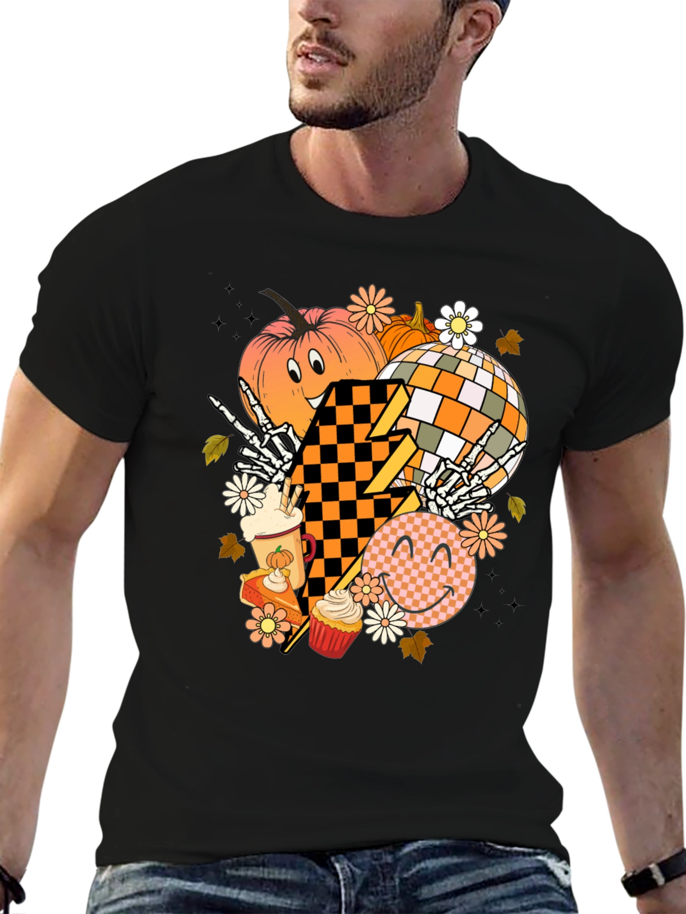 Halloween Retro Graphic Tee