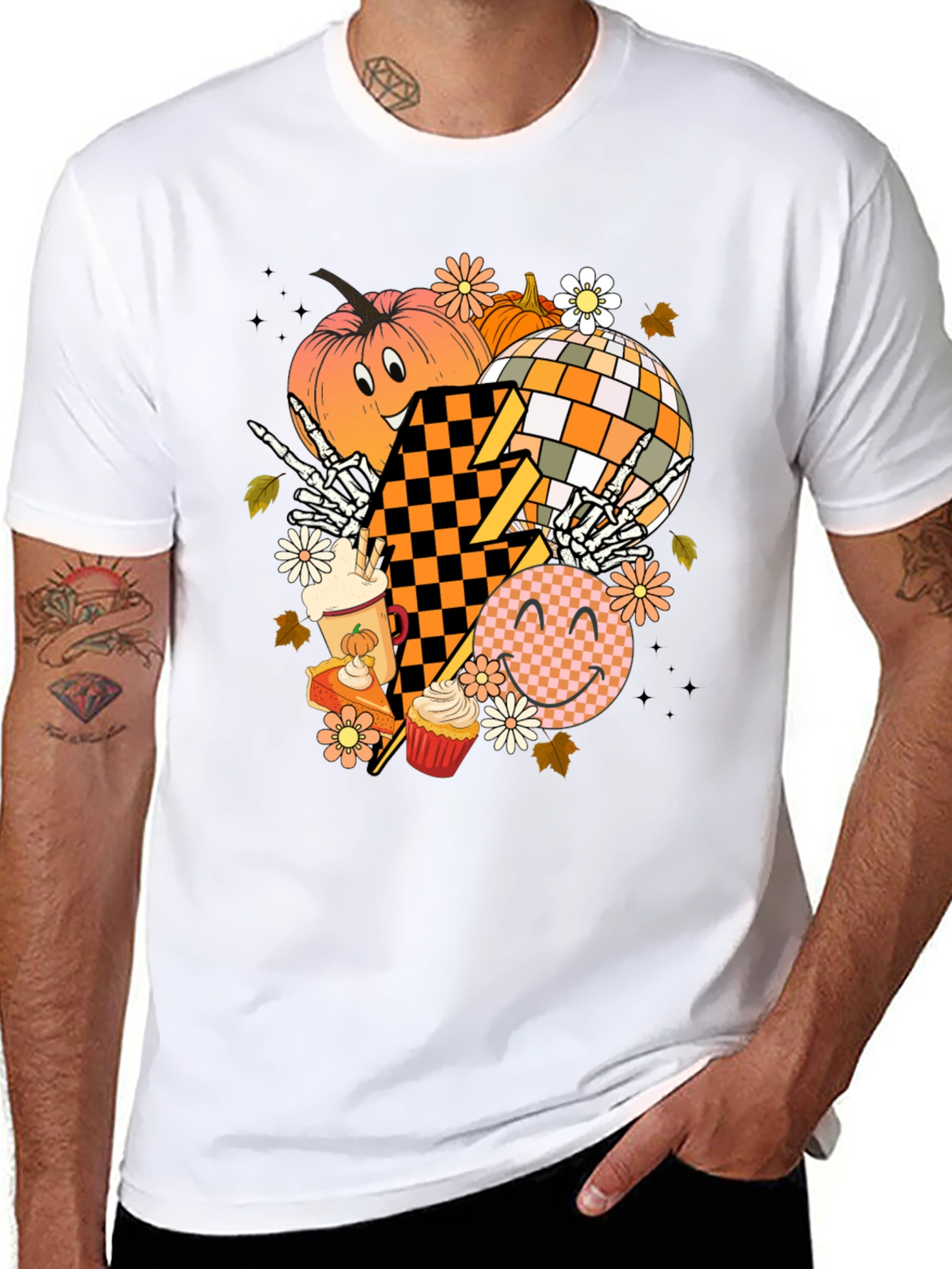 Halloween Retro Graphic Tee